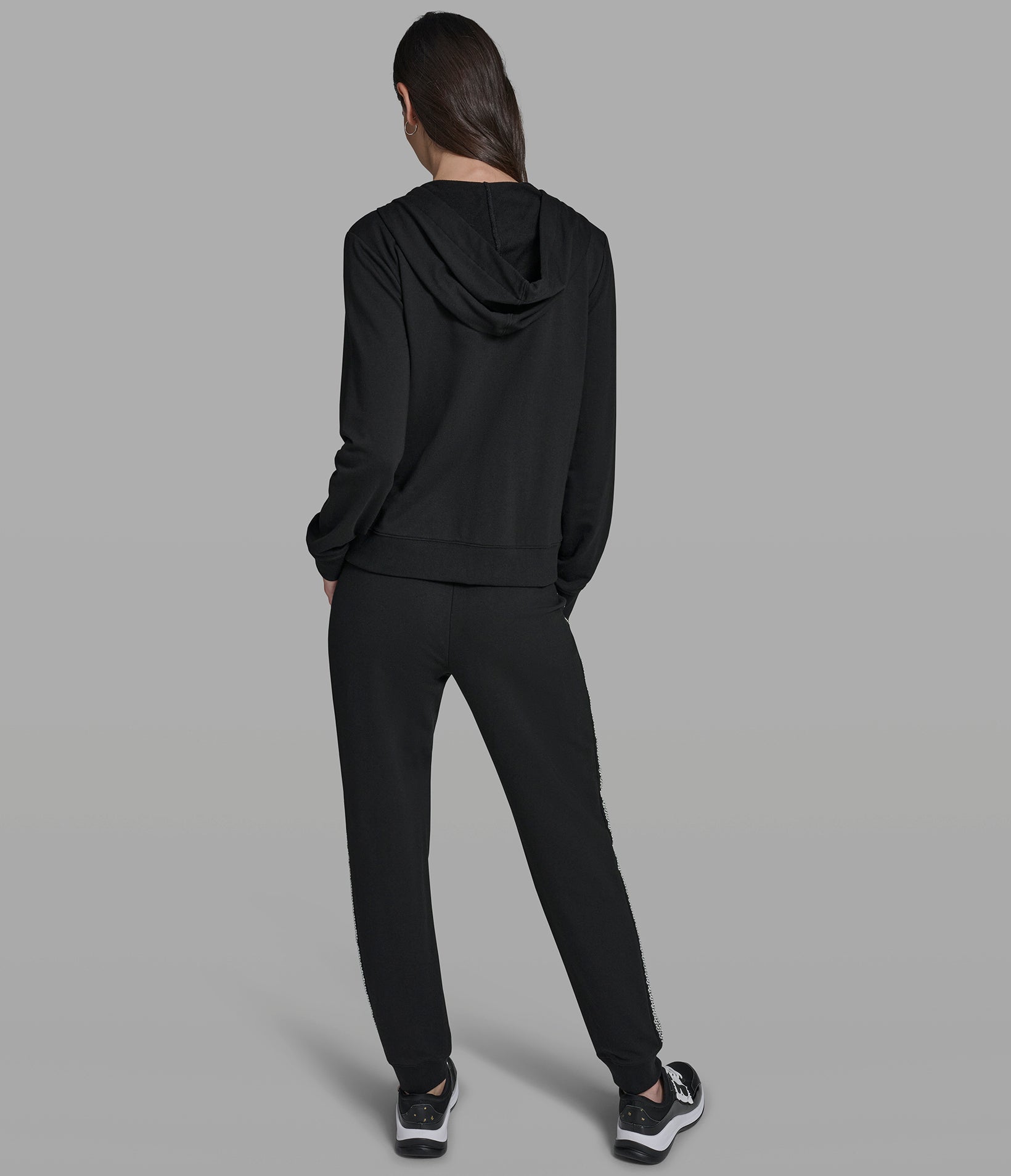 EMBELLISHED ZIP UP TRACK JACKET VIEW 5 | New Arrivals