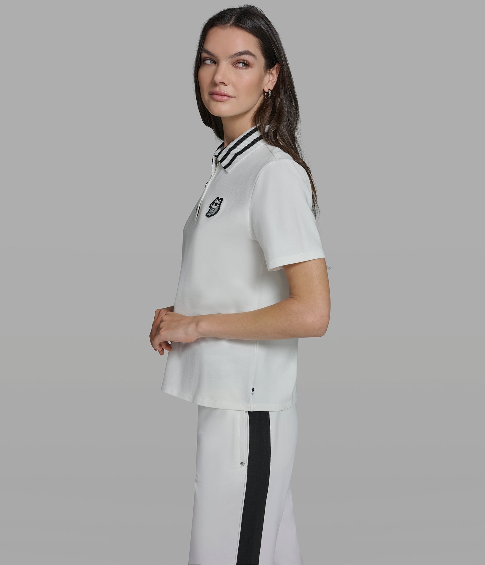 CHOUPETTE PATCH SPORT POLO VIEW 3 | Women's Clothing