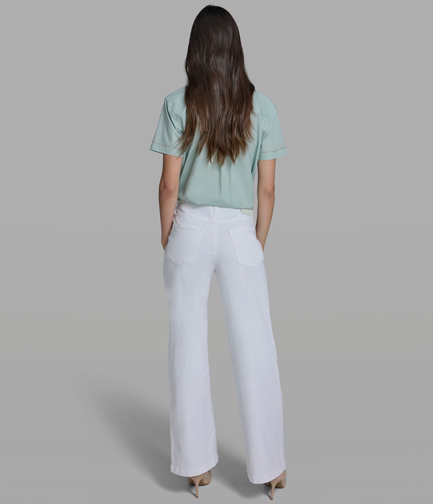 HIGH-RISE WIDE-LEG DENIM JEAN VIEW 5 | Women's Denim