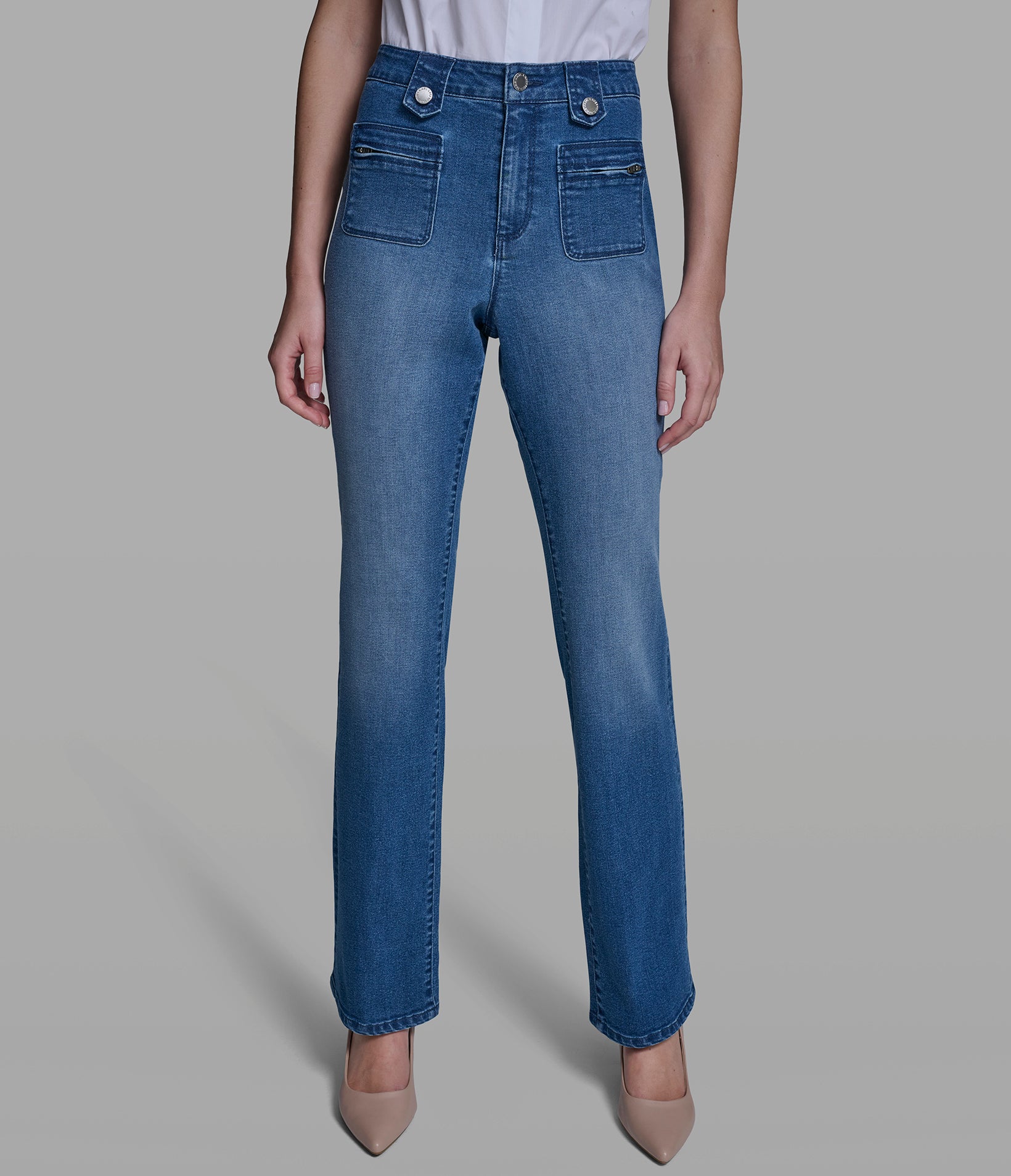 FRONT POCKET BOOTCUT JEAN VIEW 4 | Women's Denim