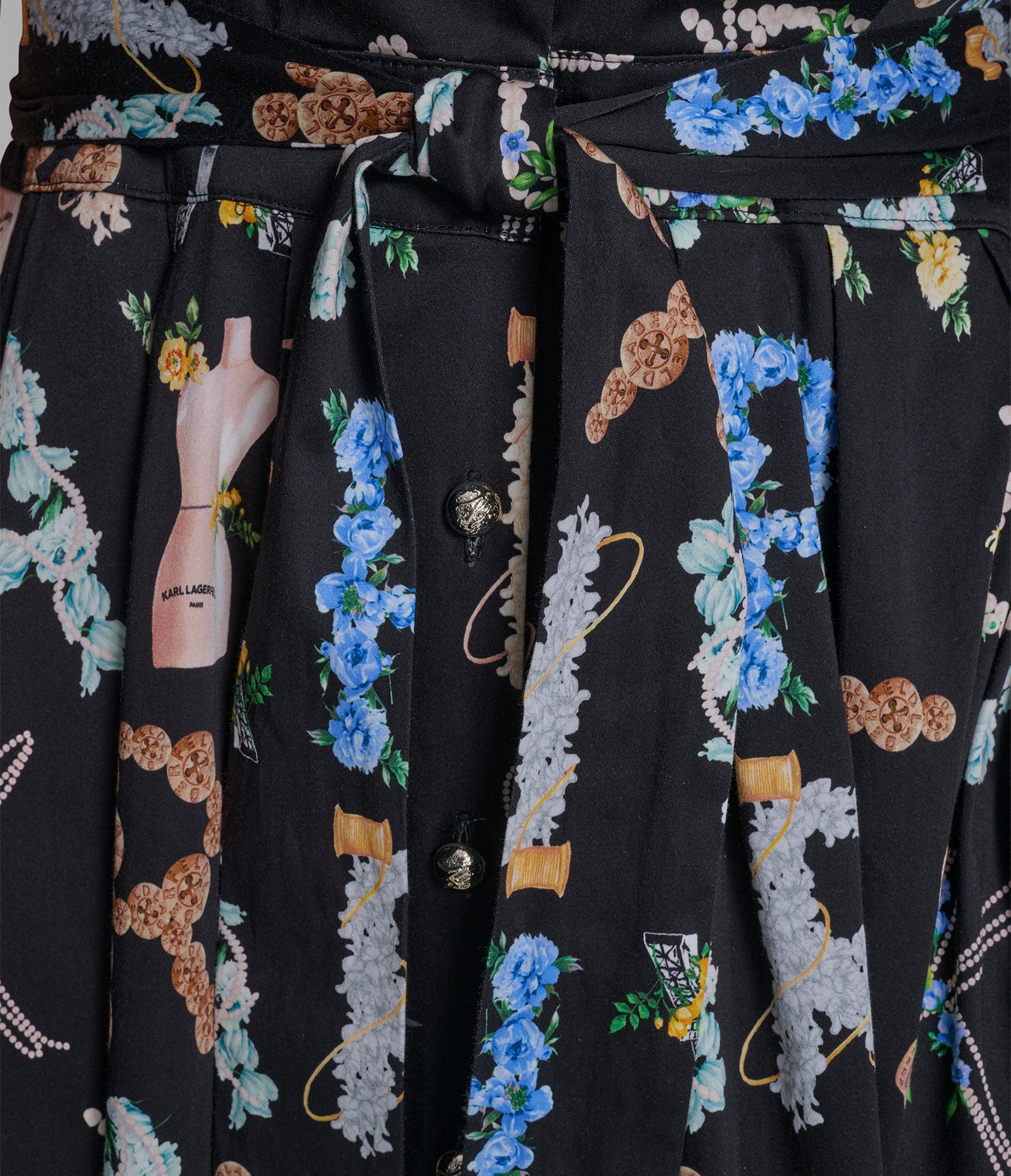 SHORT SLEEVE MIDI WRAP DRESS VIEW 5 | Women's Clothing