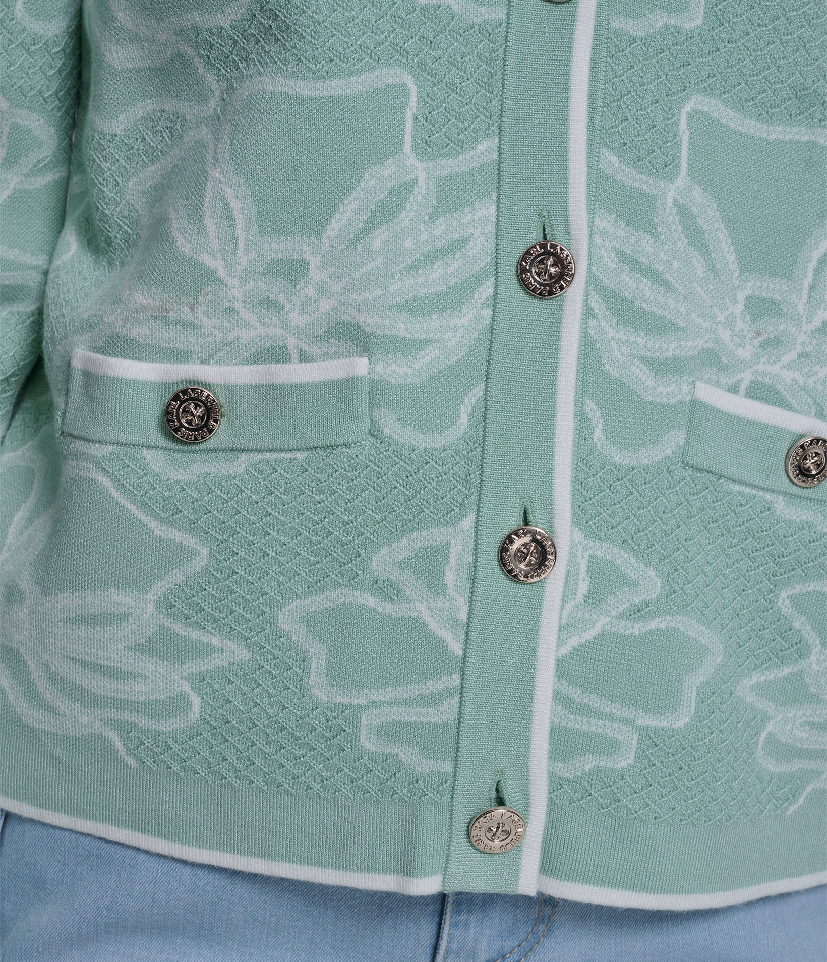 FLORAL PATTERN CARDIGAN VIEW 6 | New Arrivals