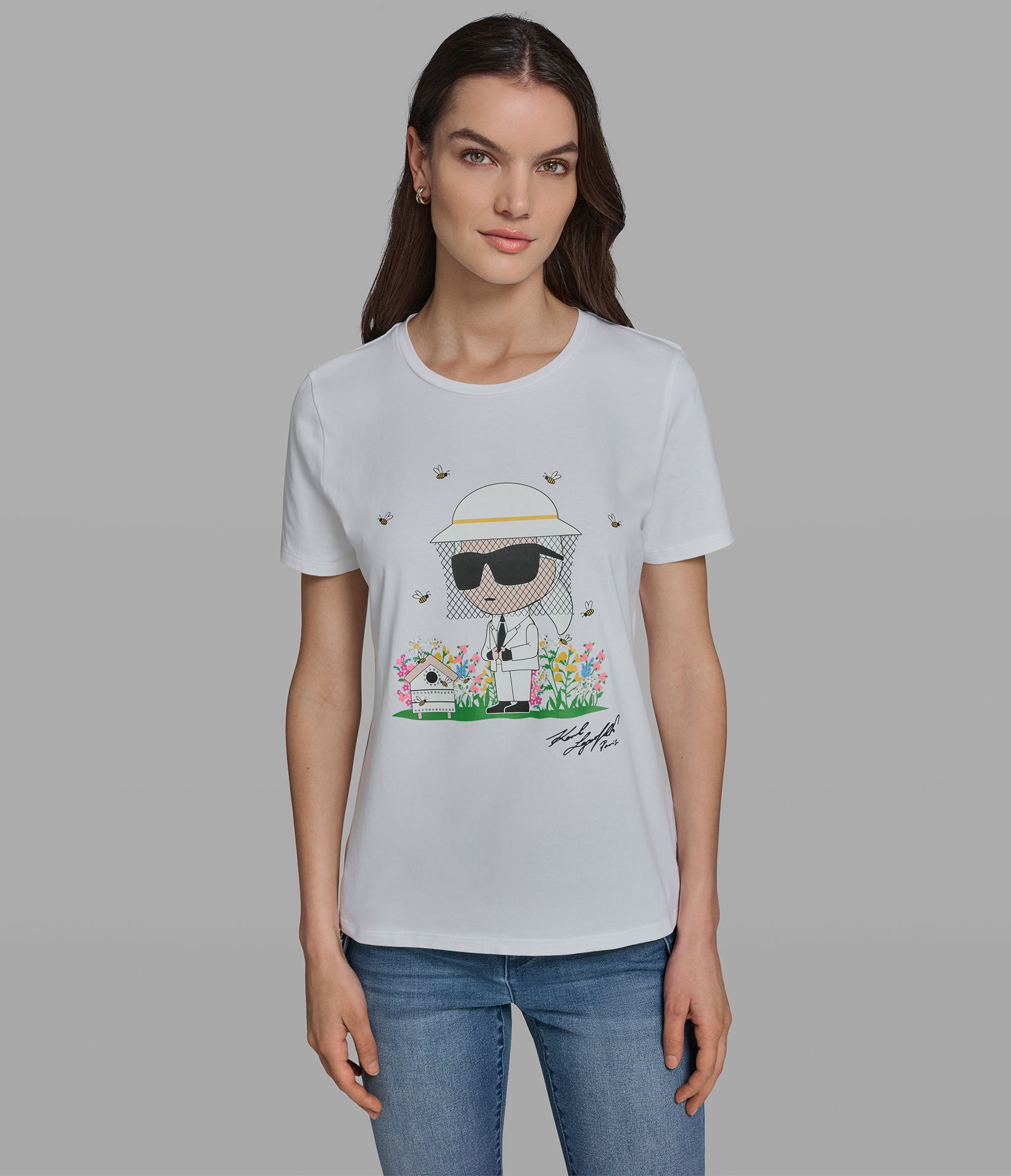 BEE KEEPER KARL LOGO TEE VIEW 4