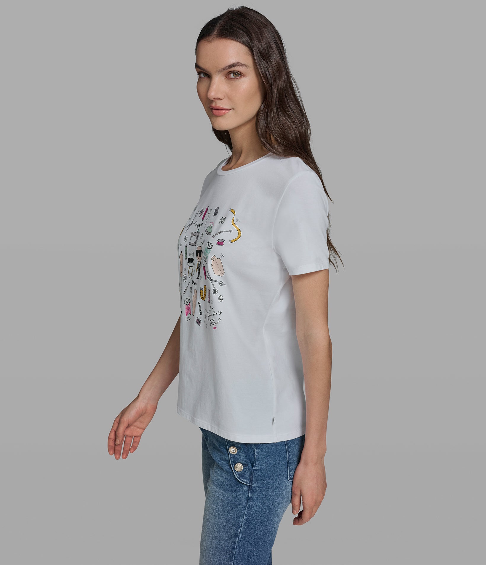 WHIMSY ATELIER LOGO TEE VIEW 3