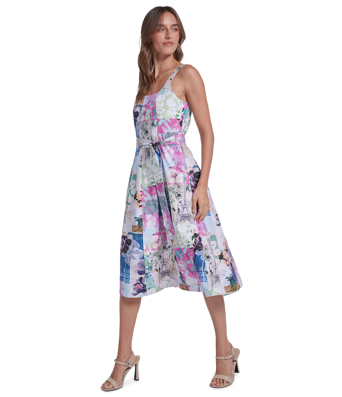 NEWSPRINT DRESS VIEW 3 | Holiday 2026 Collection