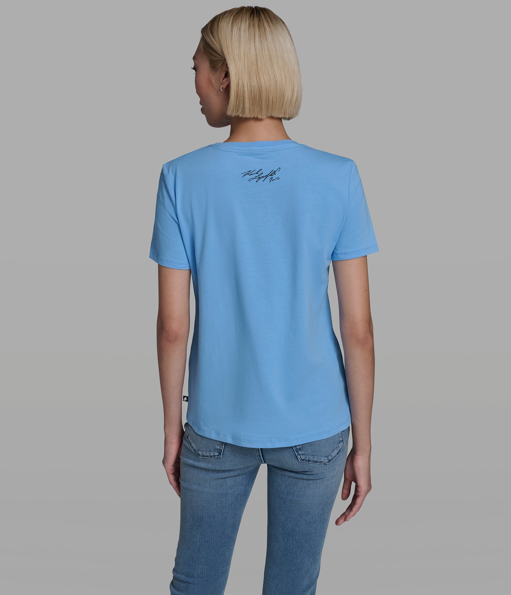Cotton Jersey Choupette Sailor Tee | Tees & Tanks | Karl Lagerfeld