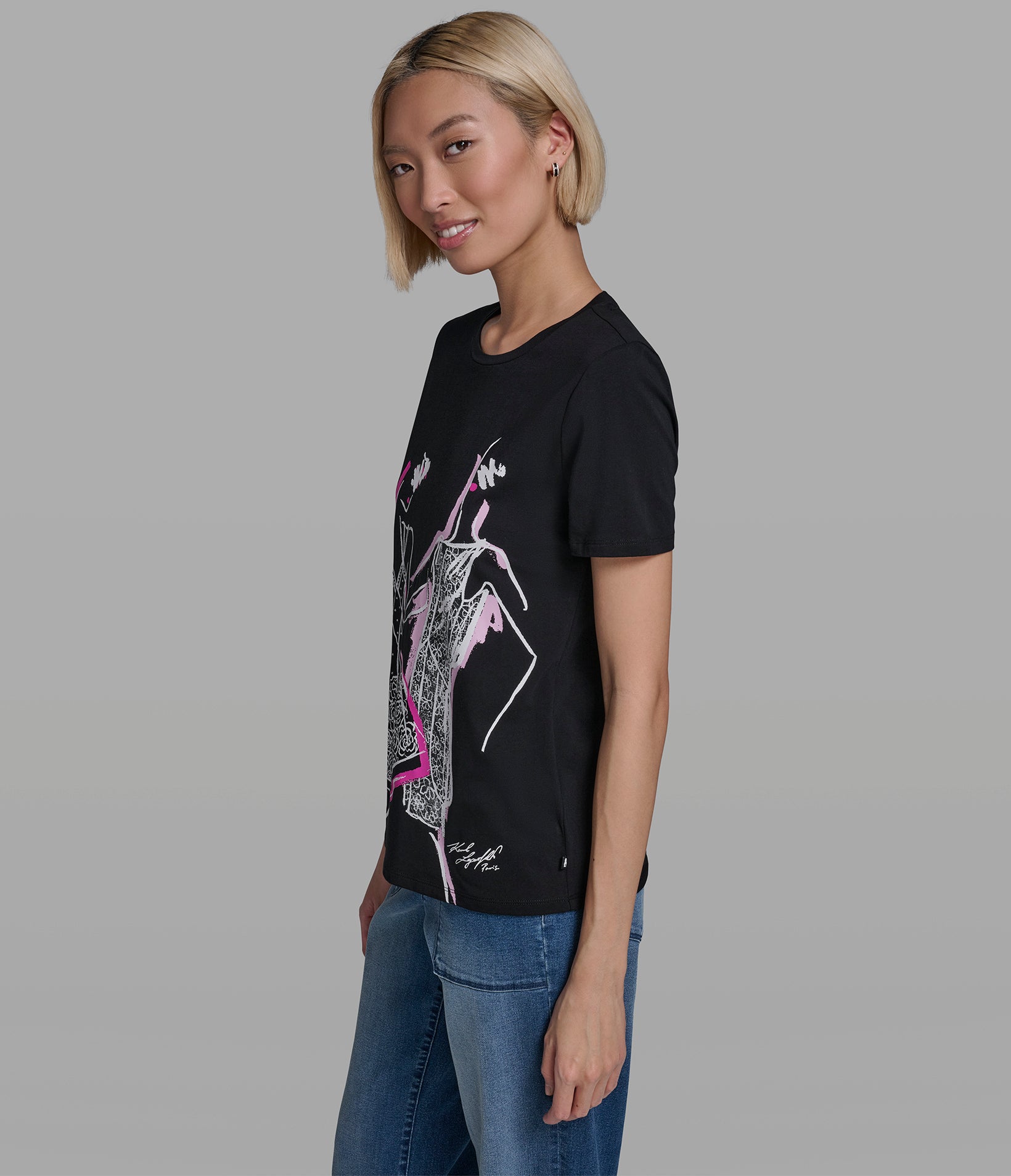 SKETCH GIRLS LOGO TEE VIEW 3