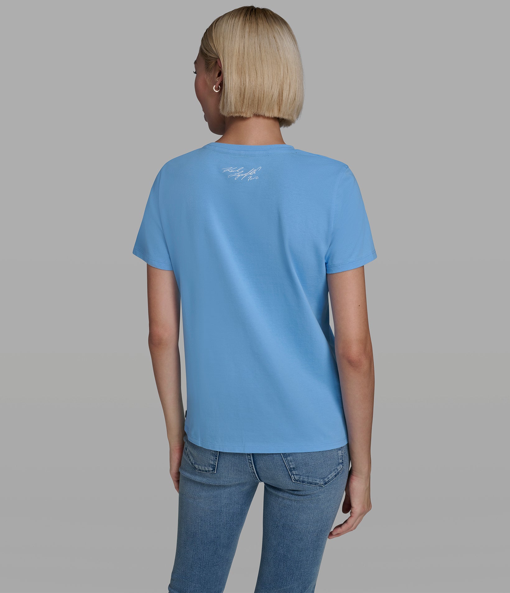 FLORAL HEART LOGO TEE View 2 | New Women's Clothing