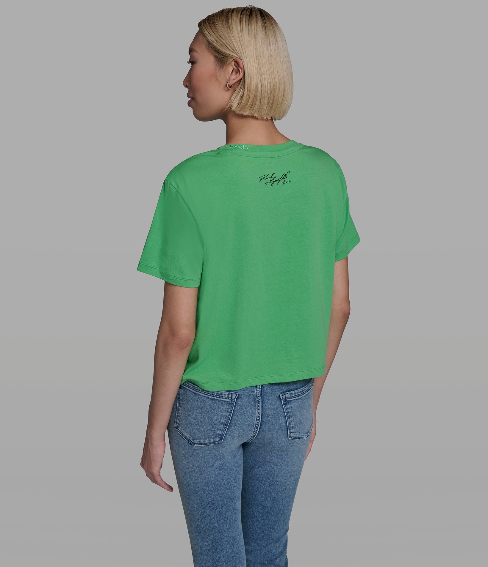 FLORAL FRAME CHOUPETTE TEE View 2 | New Women's Clothing