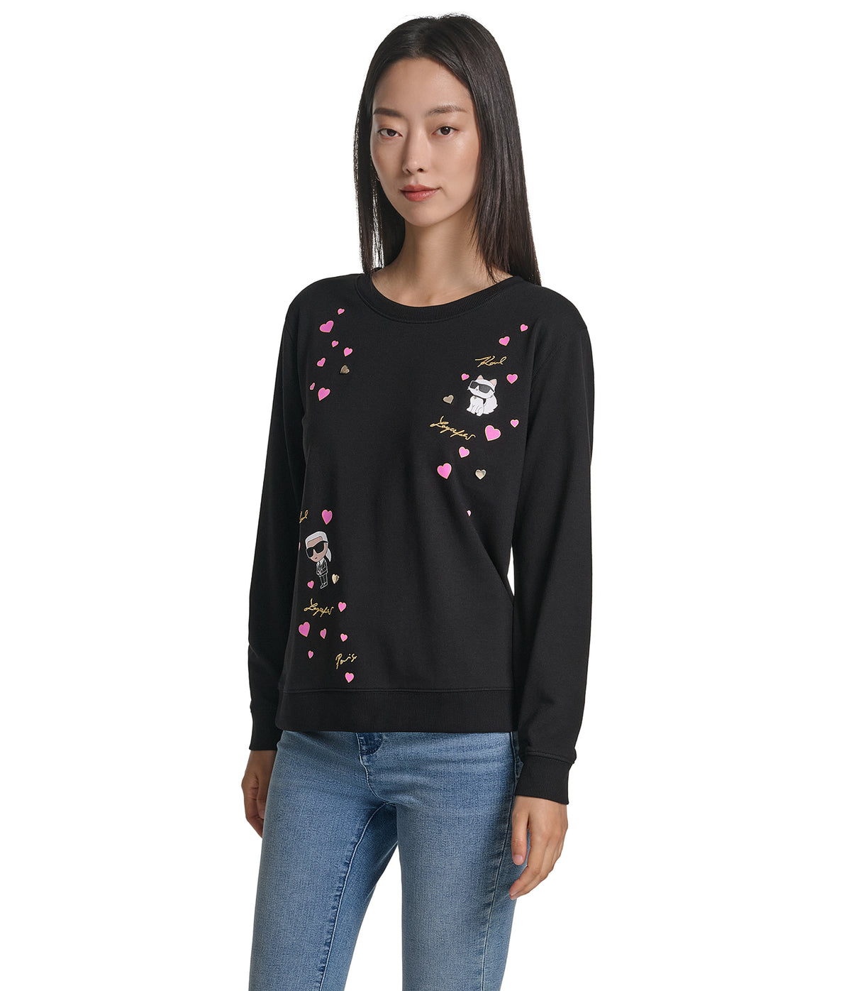 CATE PINS SWEATSHIRT VIEW 3