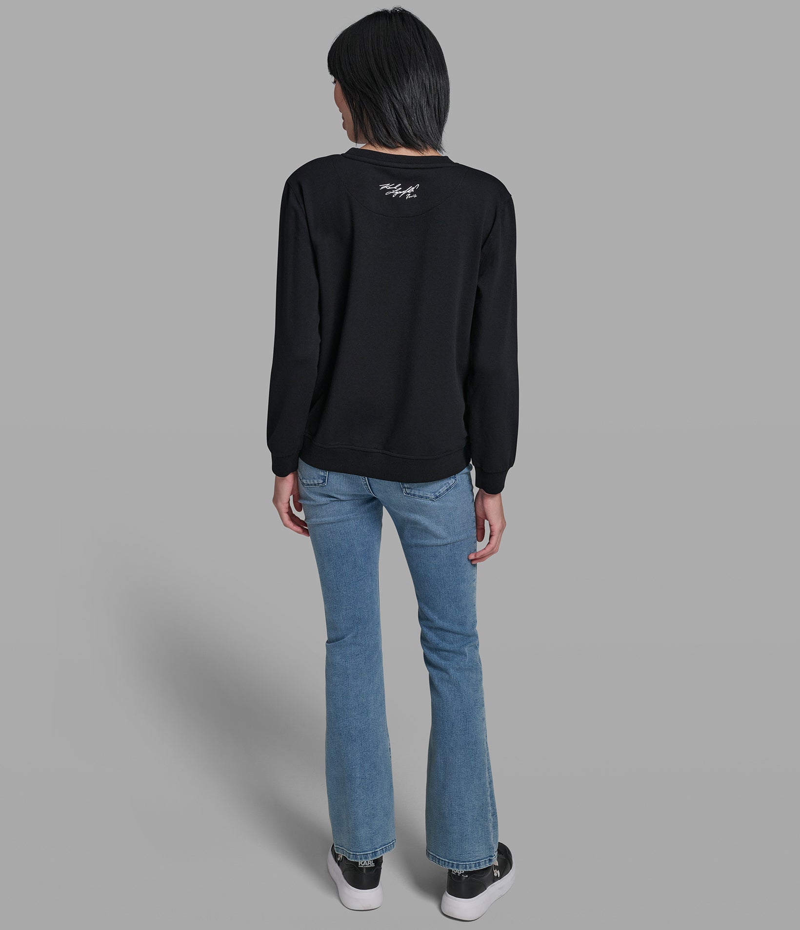 C.E CAVEMPT シーイー STRIPE COLLARED SWEAT L Cav Empt STRIPE COLLARED SWEAT - BLUE | Garmentory
