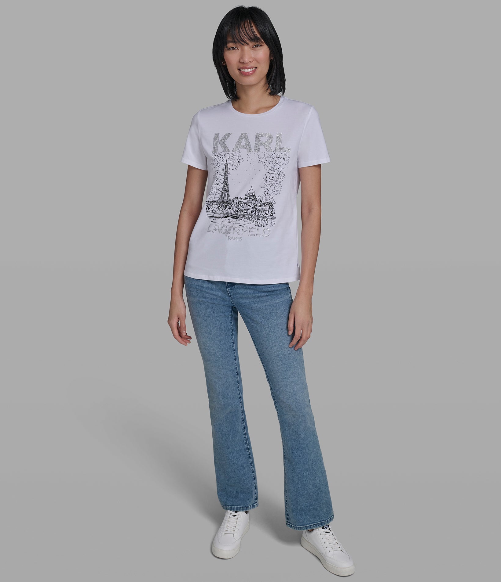 PARIS RIVER SCENE TEE VIEW 5 | Women's Tees & Tanks
