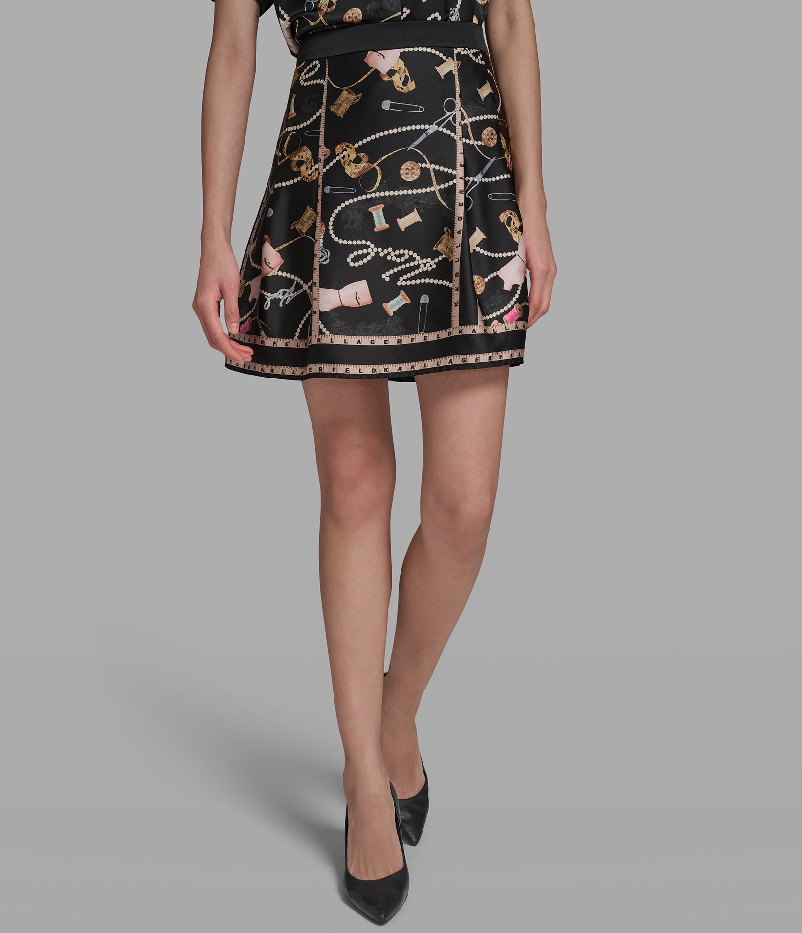 CO-ORD SILKY WHIMSY SKIRT View 1 | Products