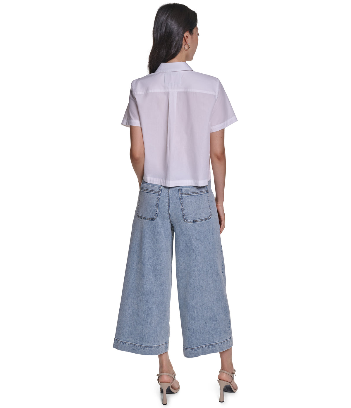SHORT SLEEVE EMBROIDERED SHIRT VIEW 5