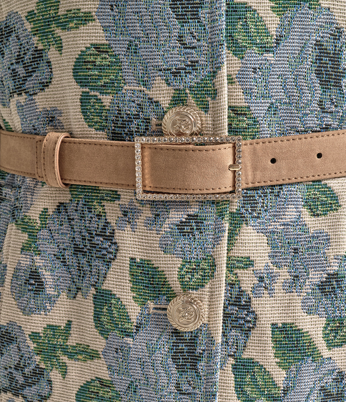 FLORAL BELTED BLAZER VIEW 8