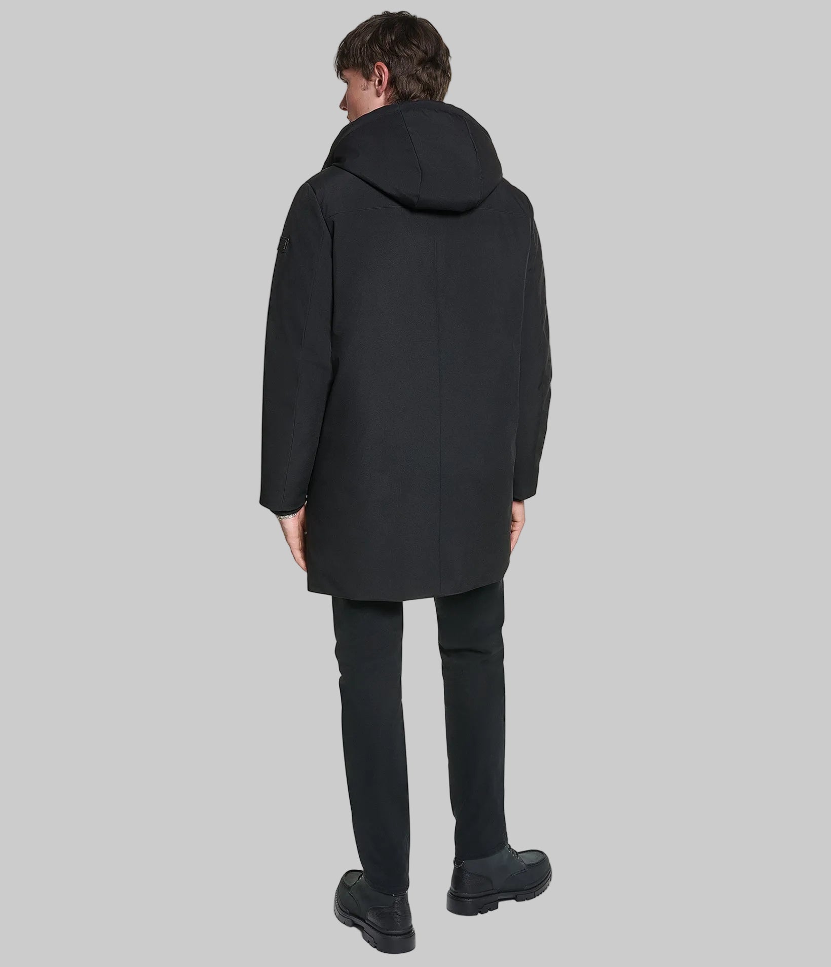 PARKA WITH SHEARLING BIB VIEW 4