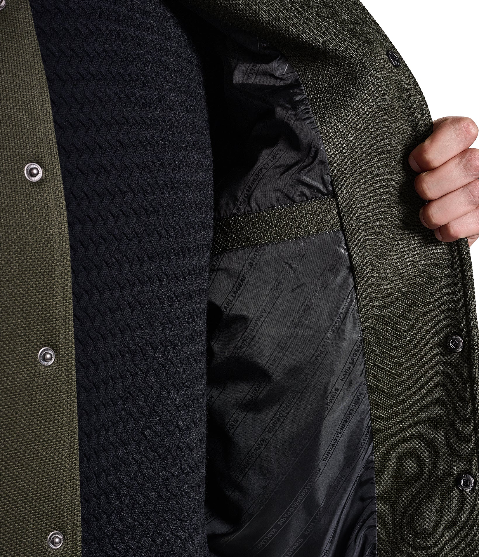 TEXTURED BOMBER JACKET VIEW 7
