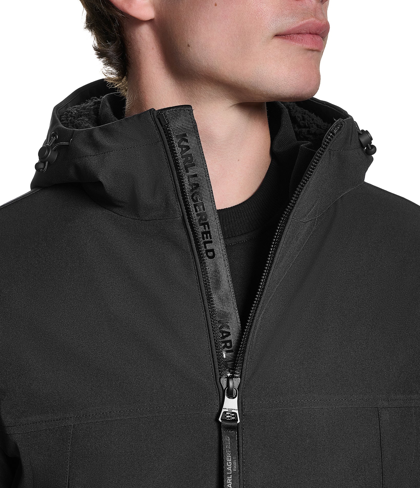 HOODED FULL-ZIP JACKET VIEW 6 | New Men's Arrivals