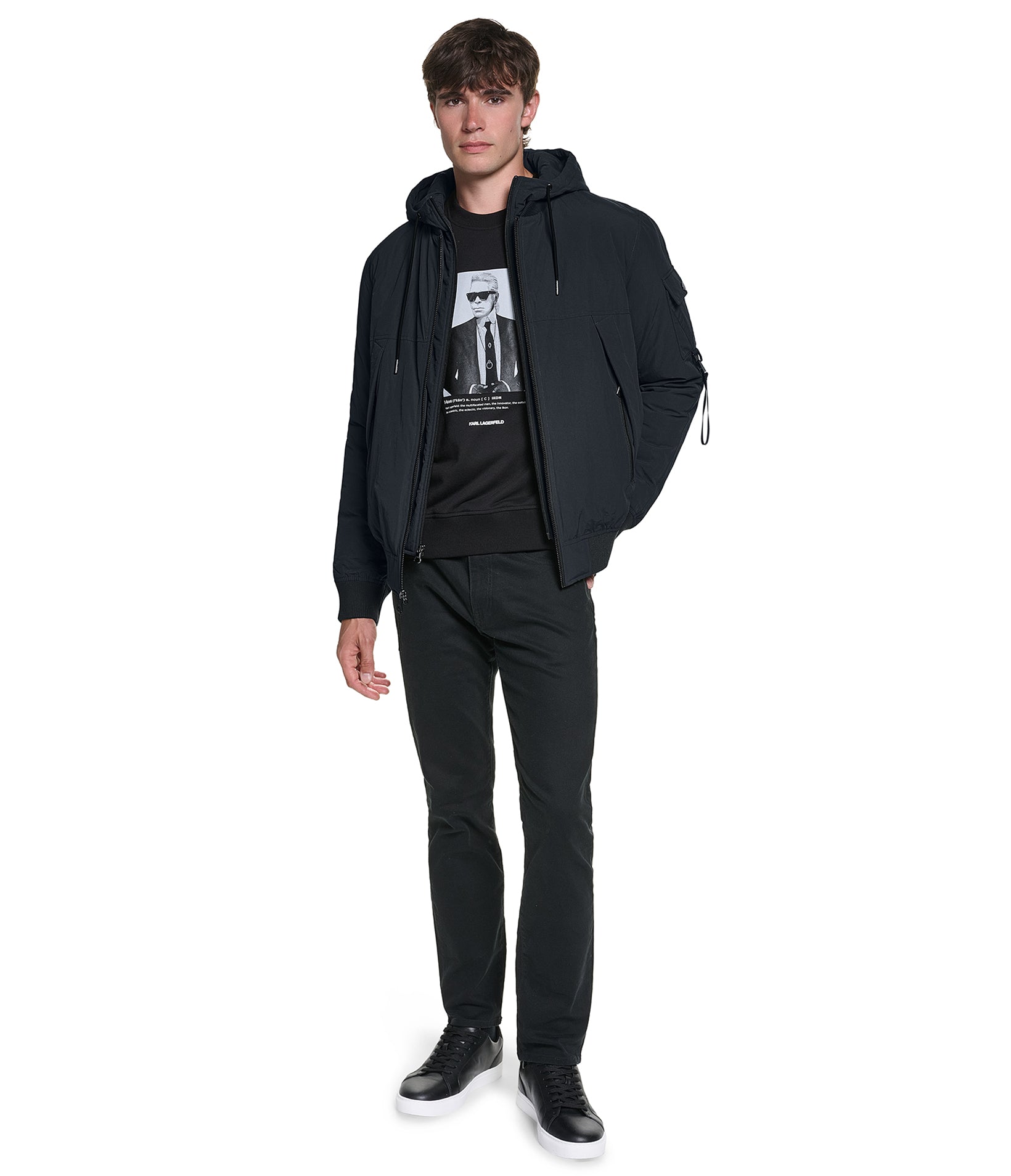 TASLON BOMBER JACKET VIEW 5