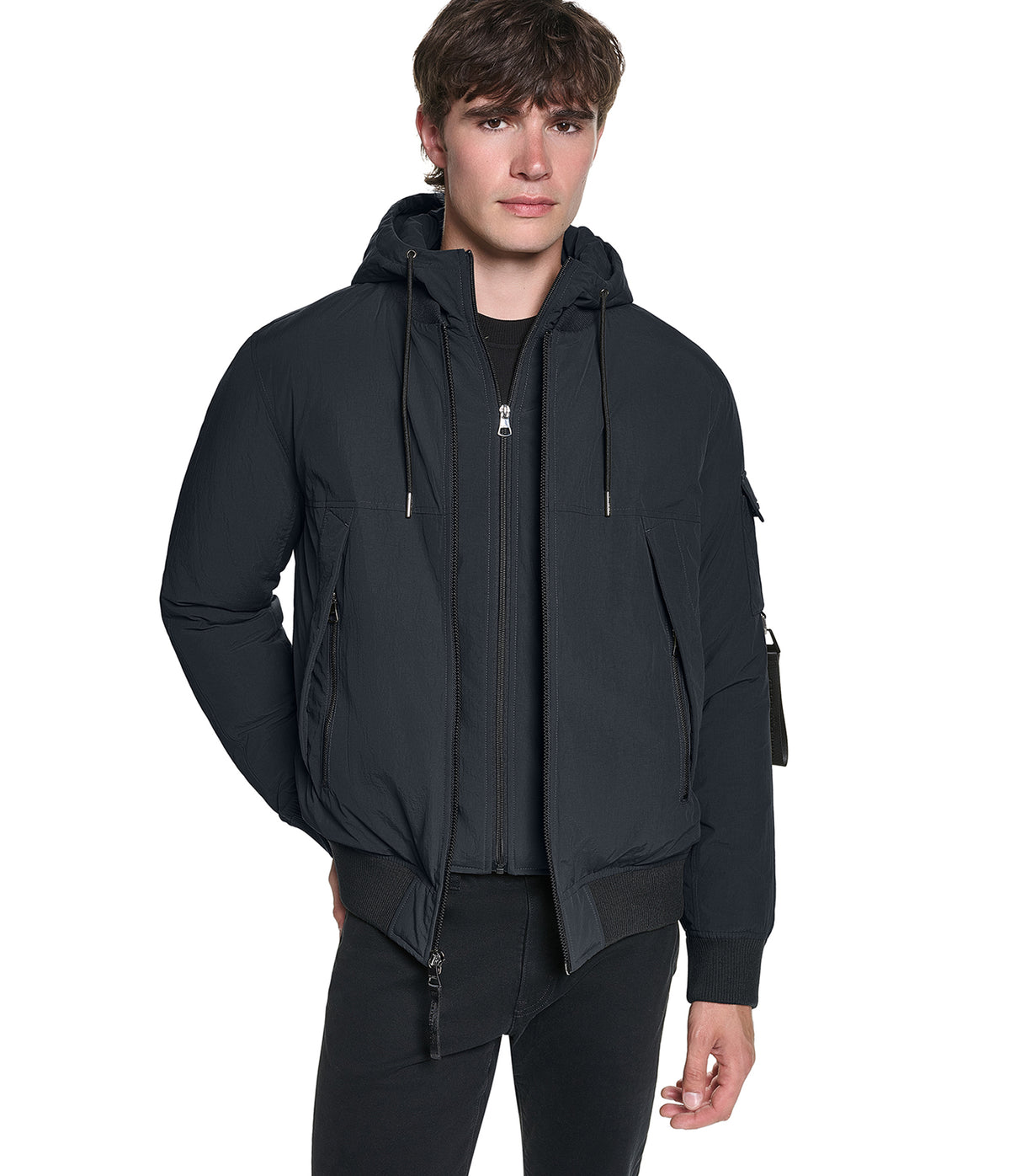 TASLON BOMBER JACKET VIEW 1
