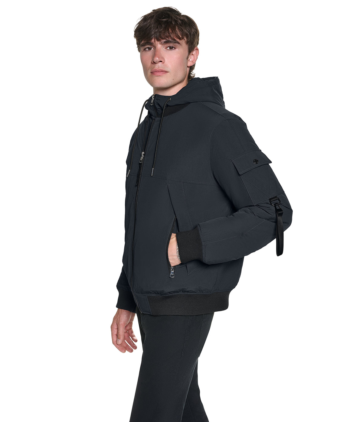 TASLON BOMBER JACKET VIEW 4