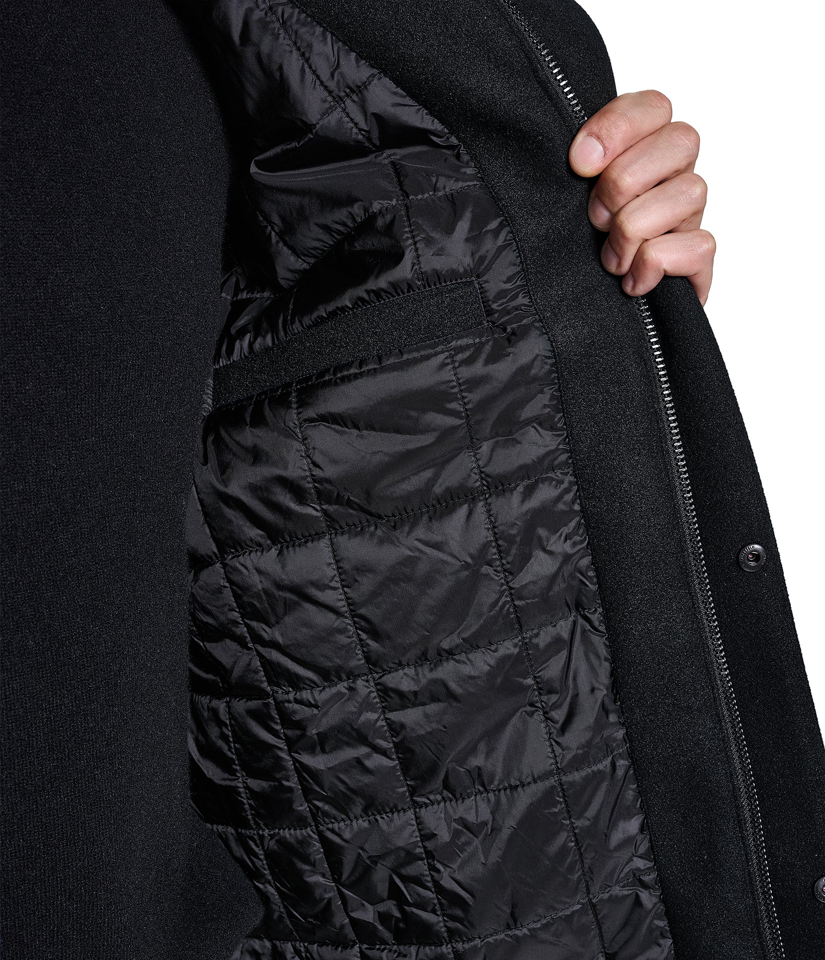 STADIUM COAT WITH PATCH POCKETS VIEW 9