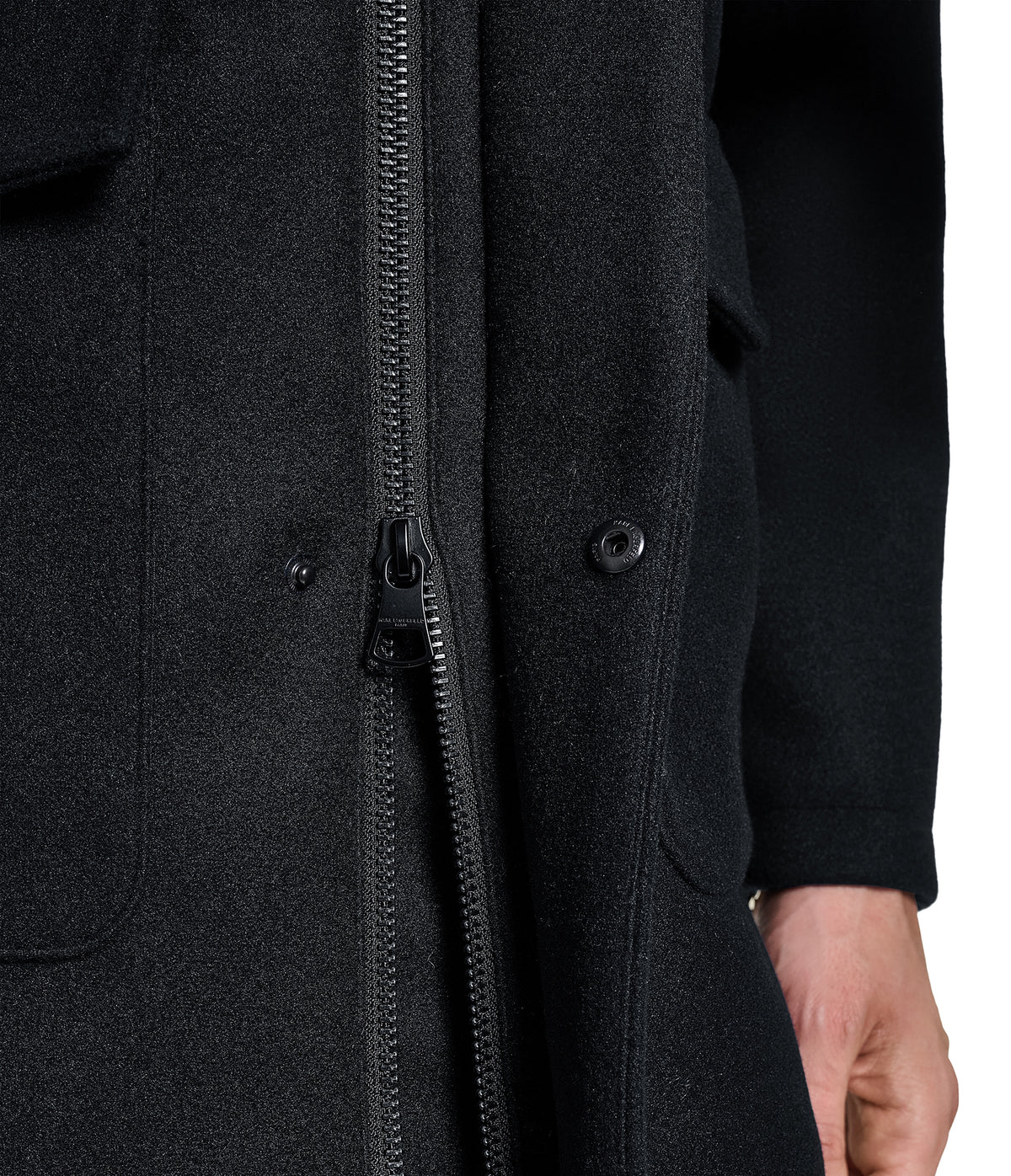 STADIUM COAT WITH PATCH POCKETS VIEW 10