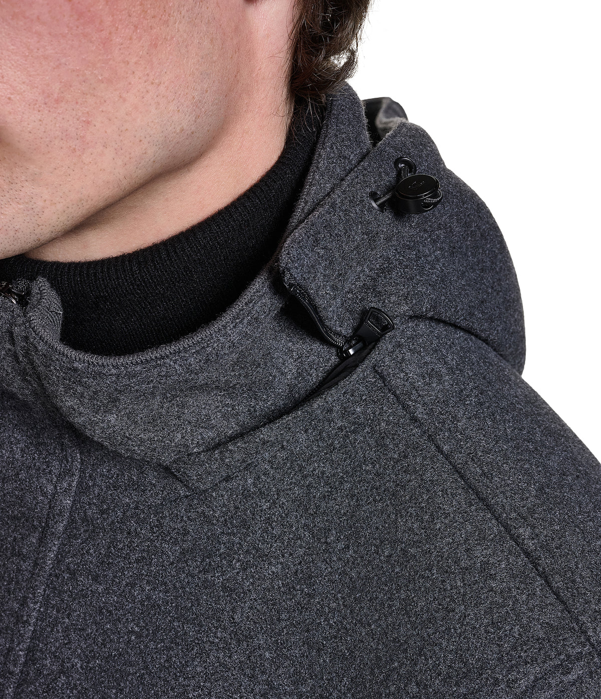 STADIUM COAT WITH PATCH POCKETS VIEW 7