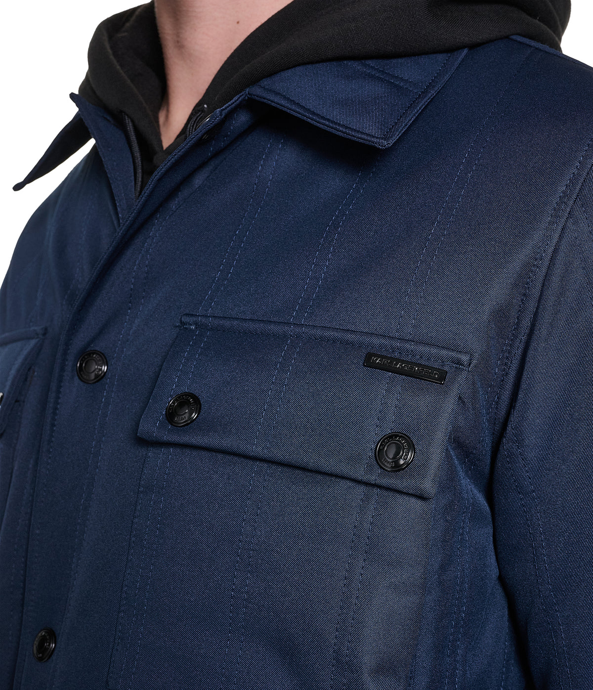 QUILTED SHIRT JACKET VIEW 4
