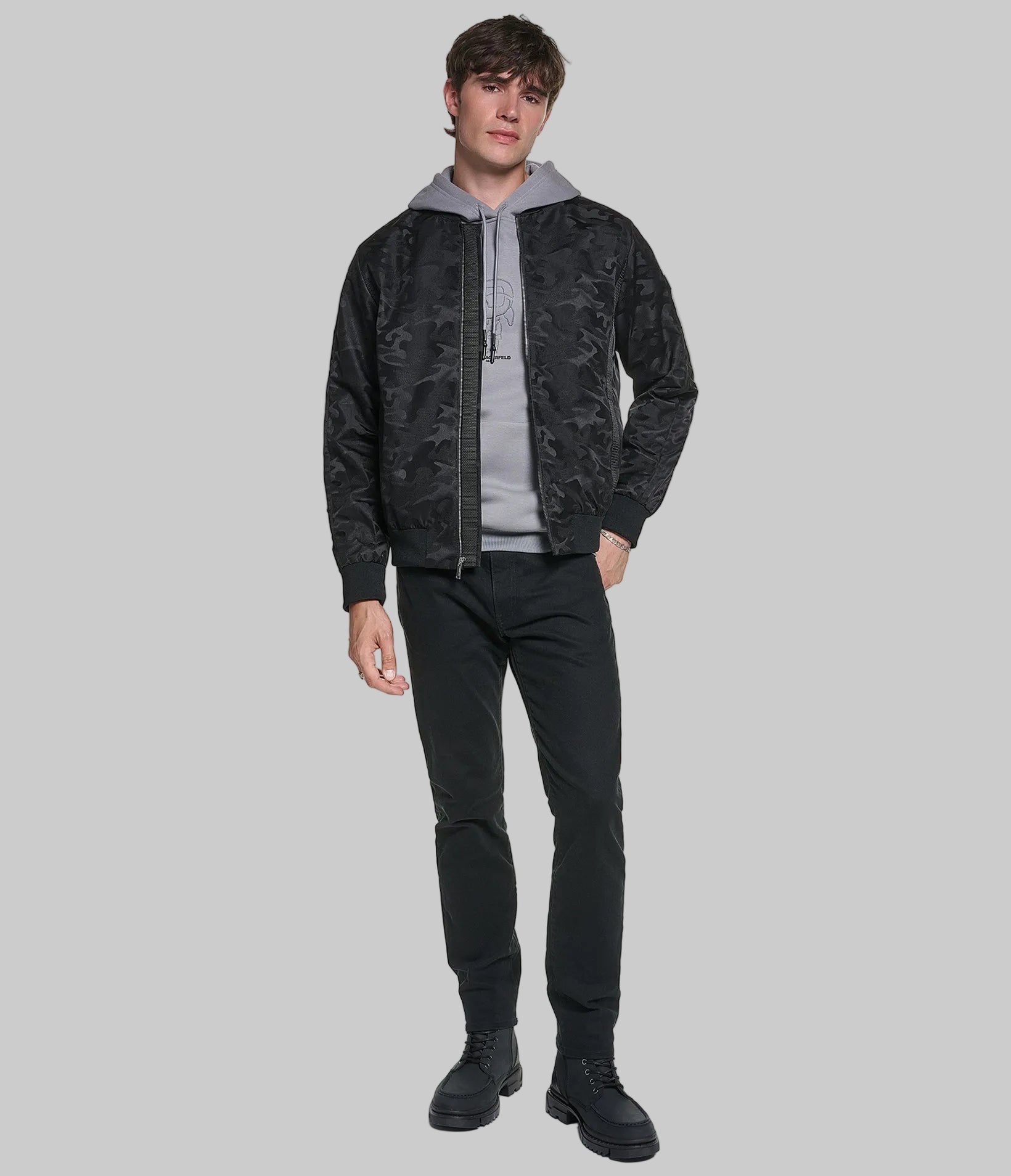 CAMO BOMBER JACKET View 1 | Products