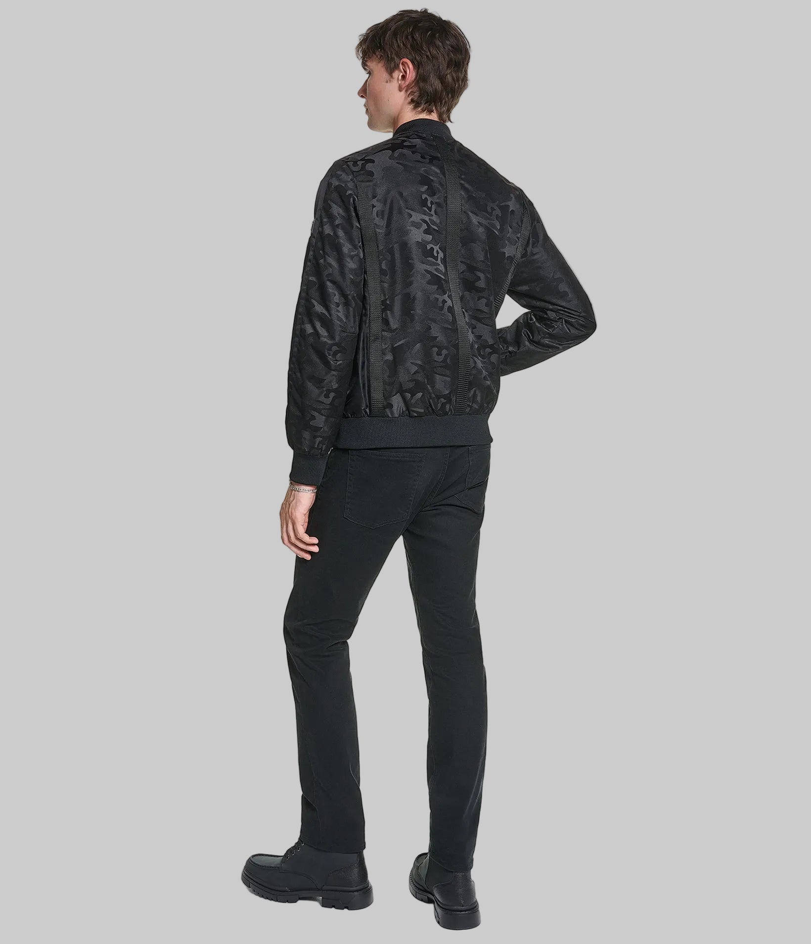 CAMO BOMBER JACKET VIEW 6