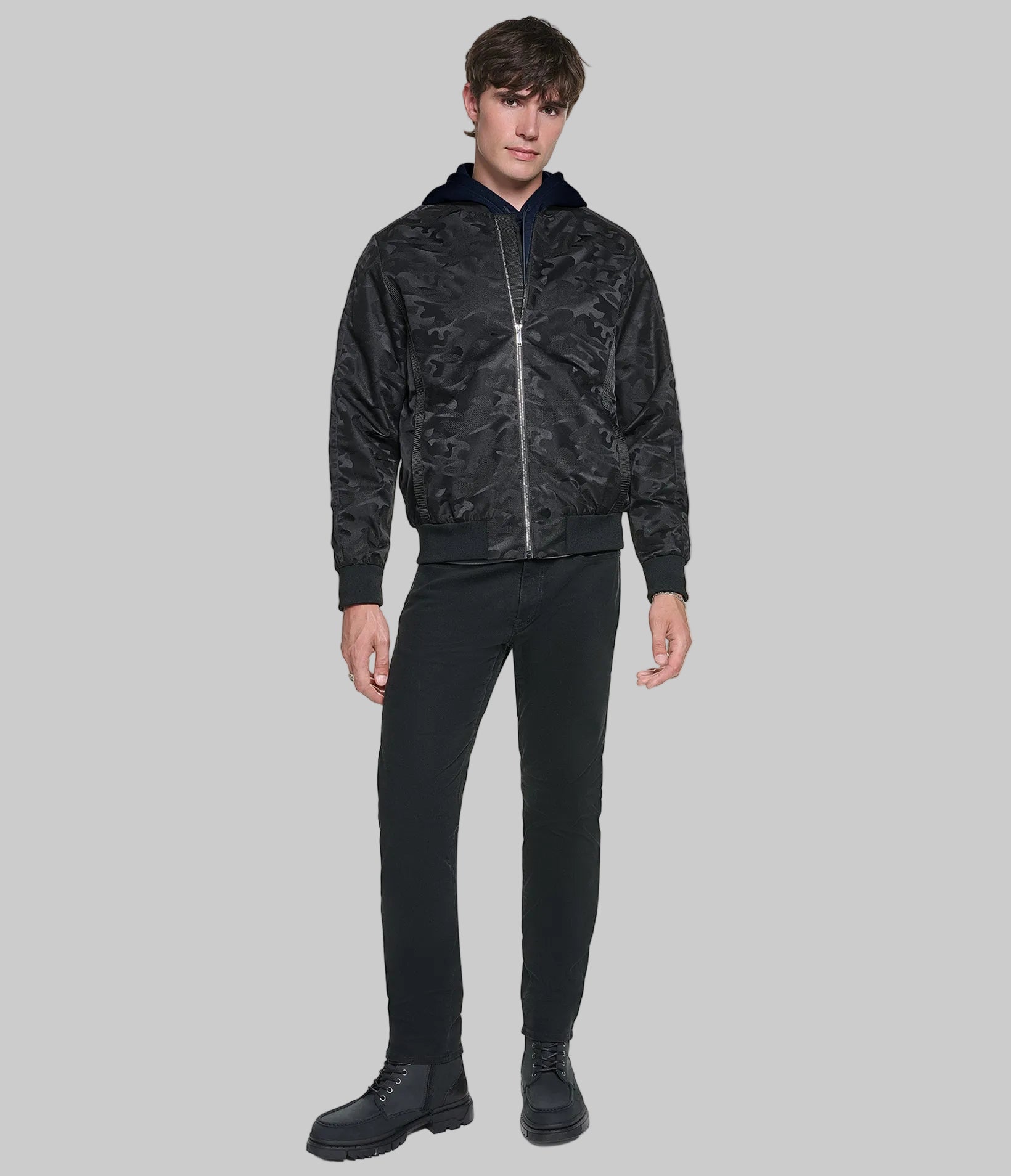 CAMO BOMBER JACKET VIEW 5
