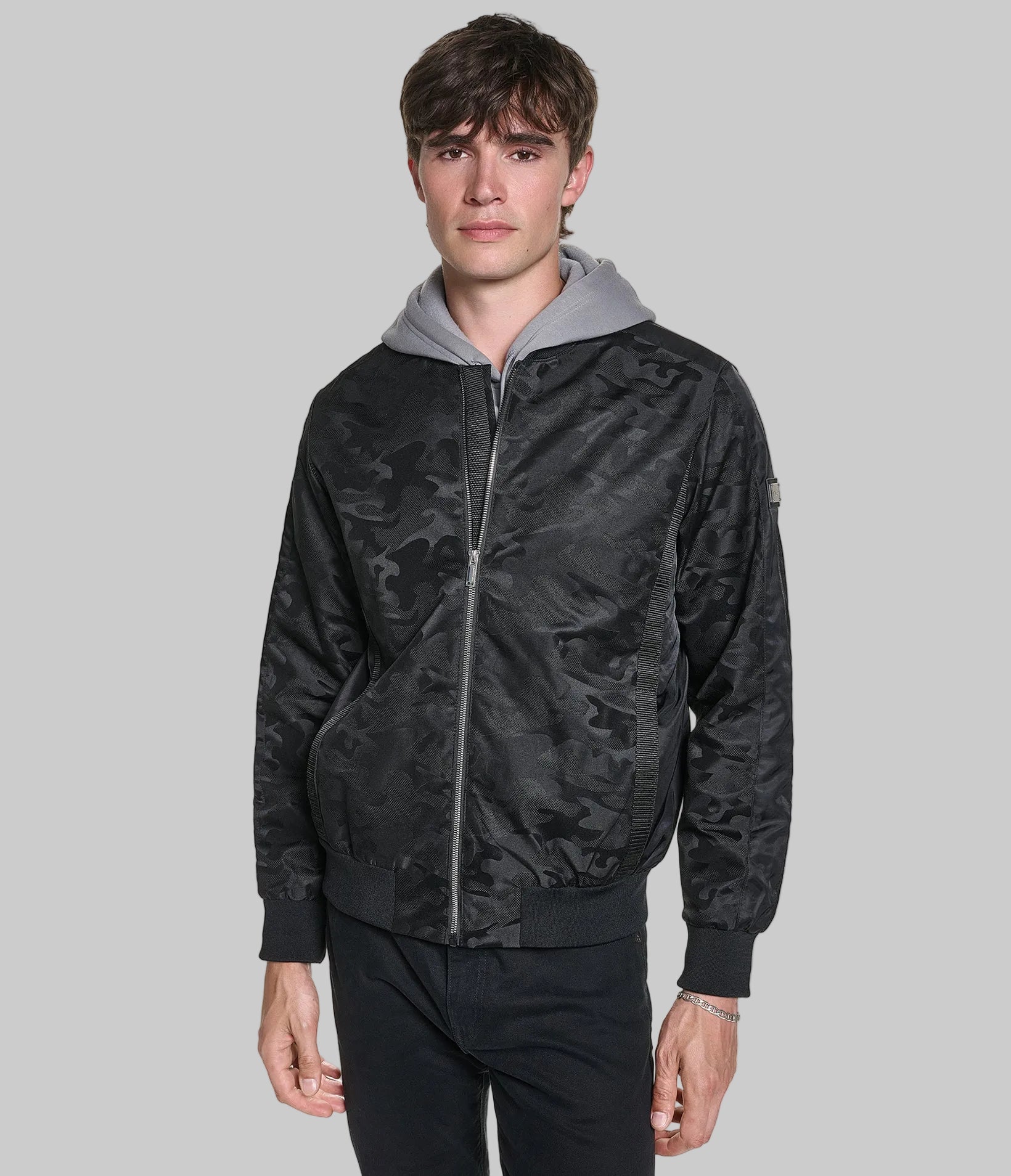 CAMO BOMBER JACKET View 2 | Products