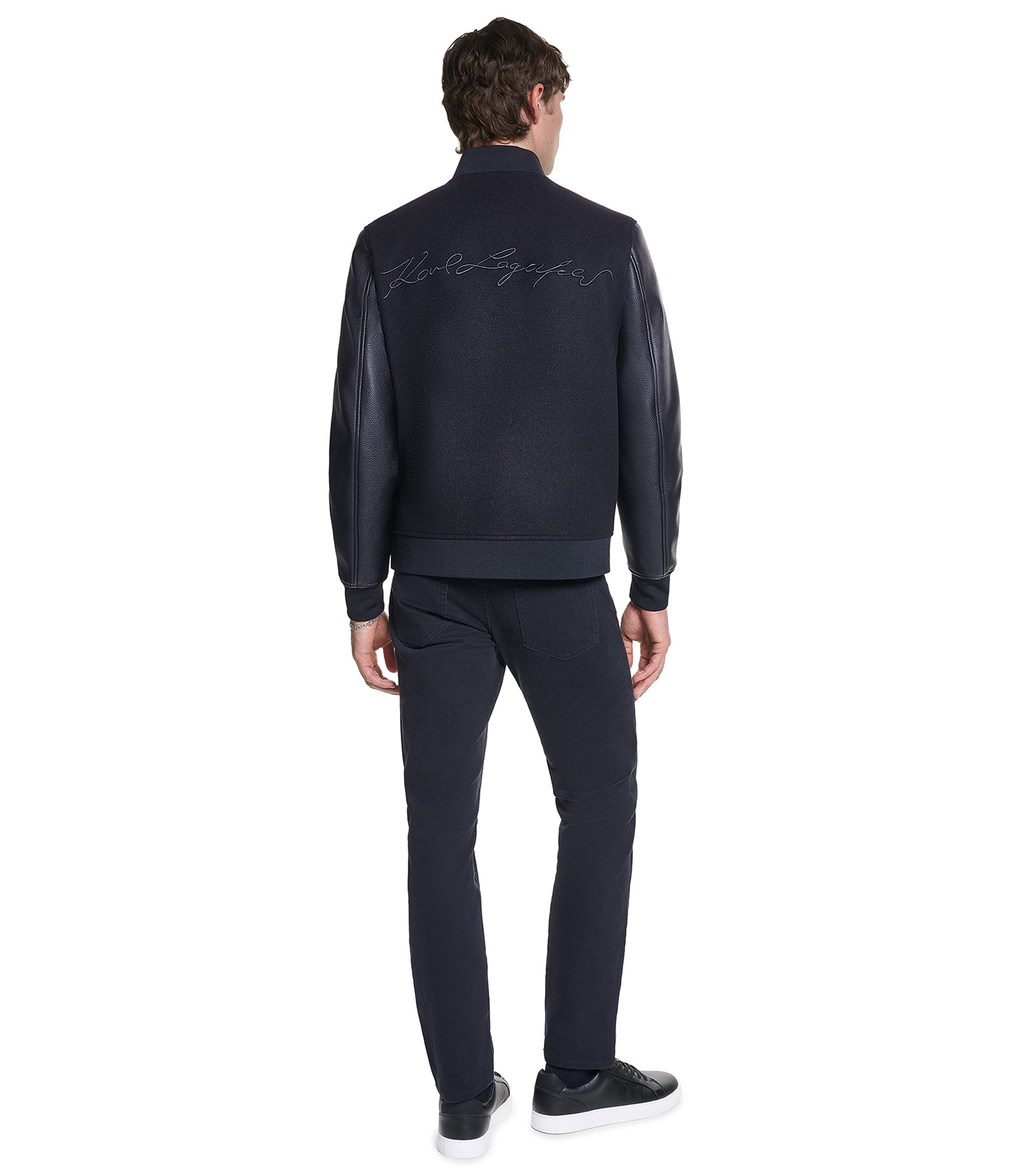 SCRIPT LOGO BOMBER VIEW 6