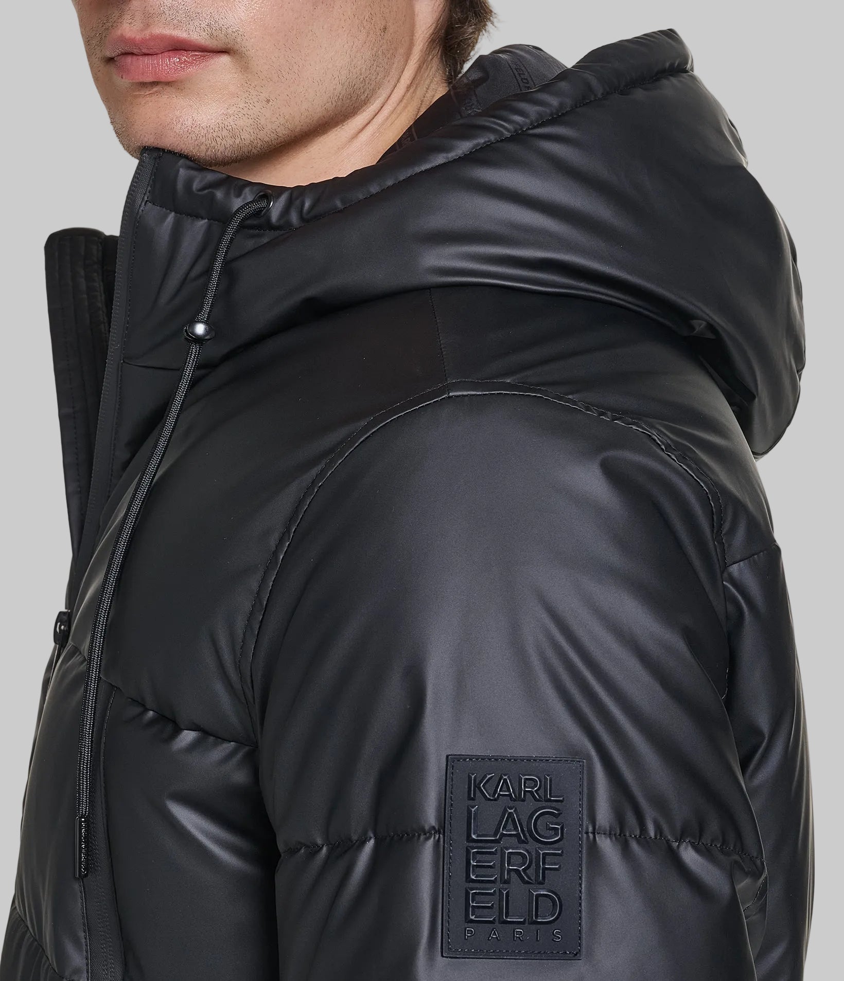 MID WEIGHT HOODED PUFFER WITH POCKETS VIEW 6 | Online Exclusive