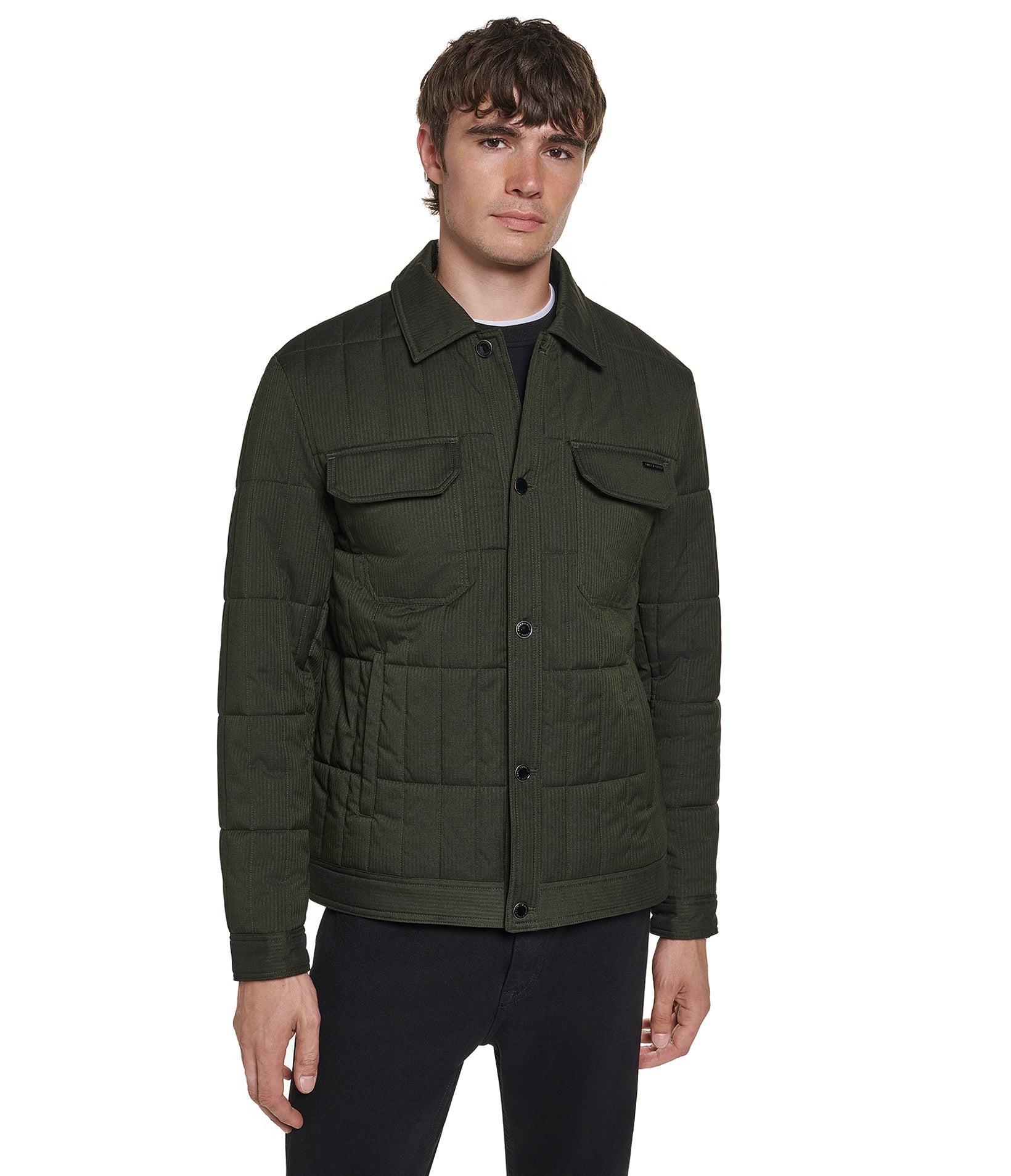 QUILTED SHIRT JACKET View 1 | MEN'S FALL COLLECTION