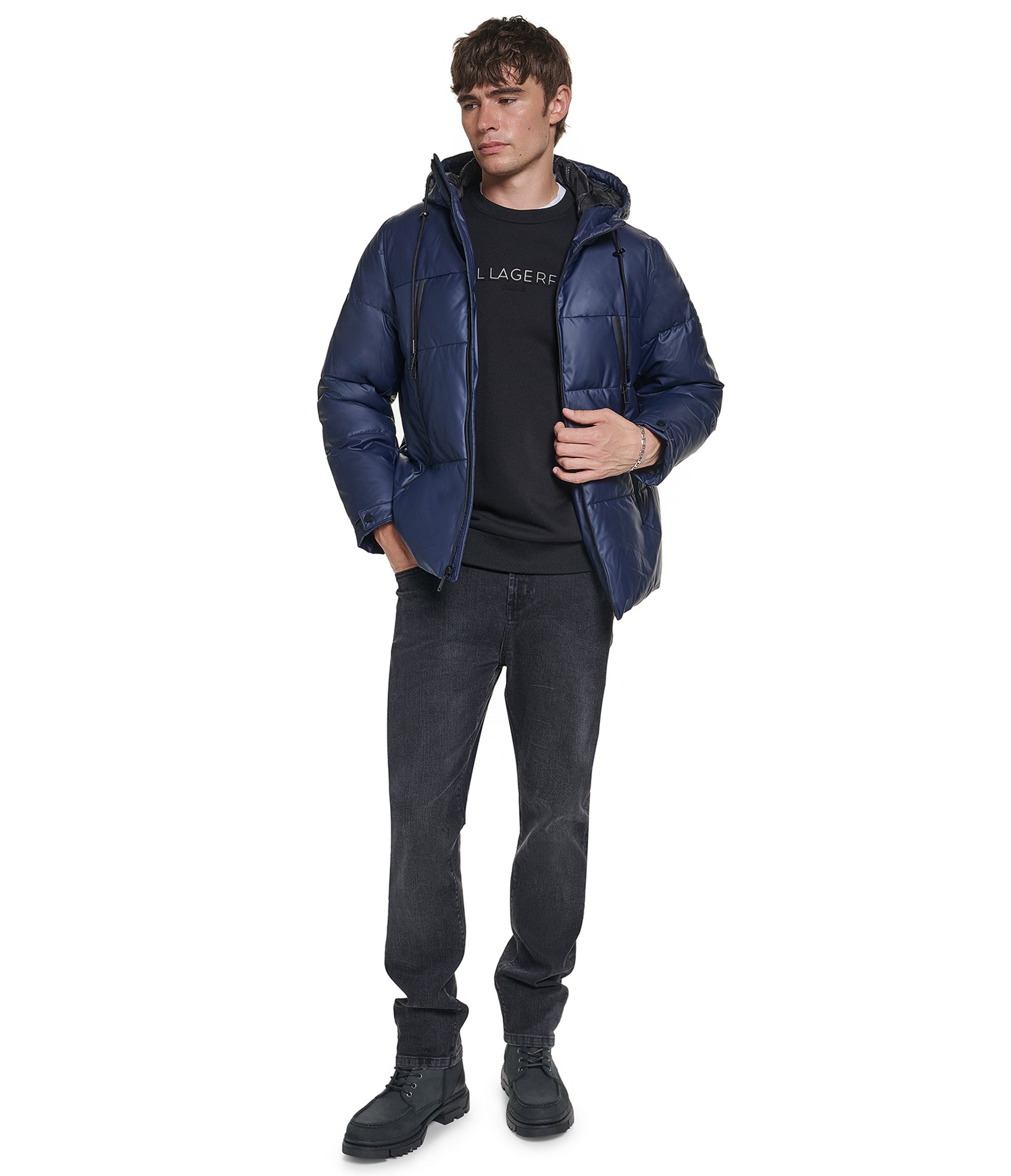 WATER RESISTANT PUFFER JACKET View 1 | MEN'S FALL COLLECTION