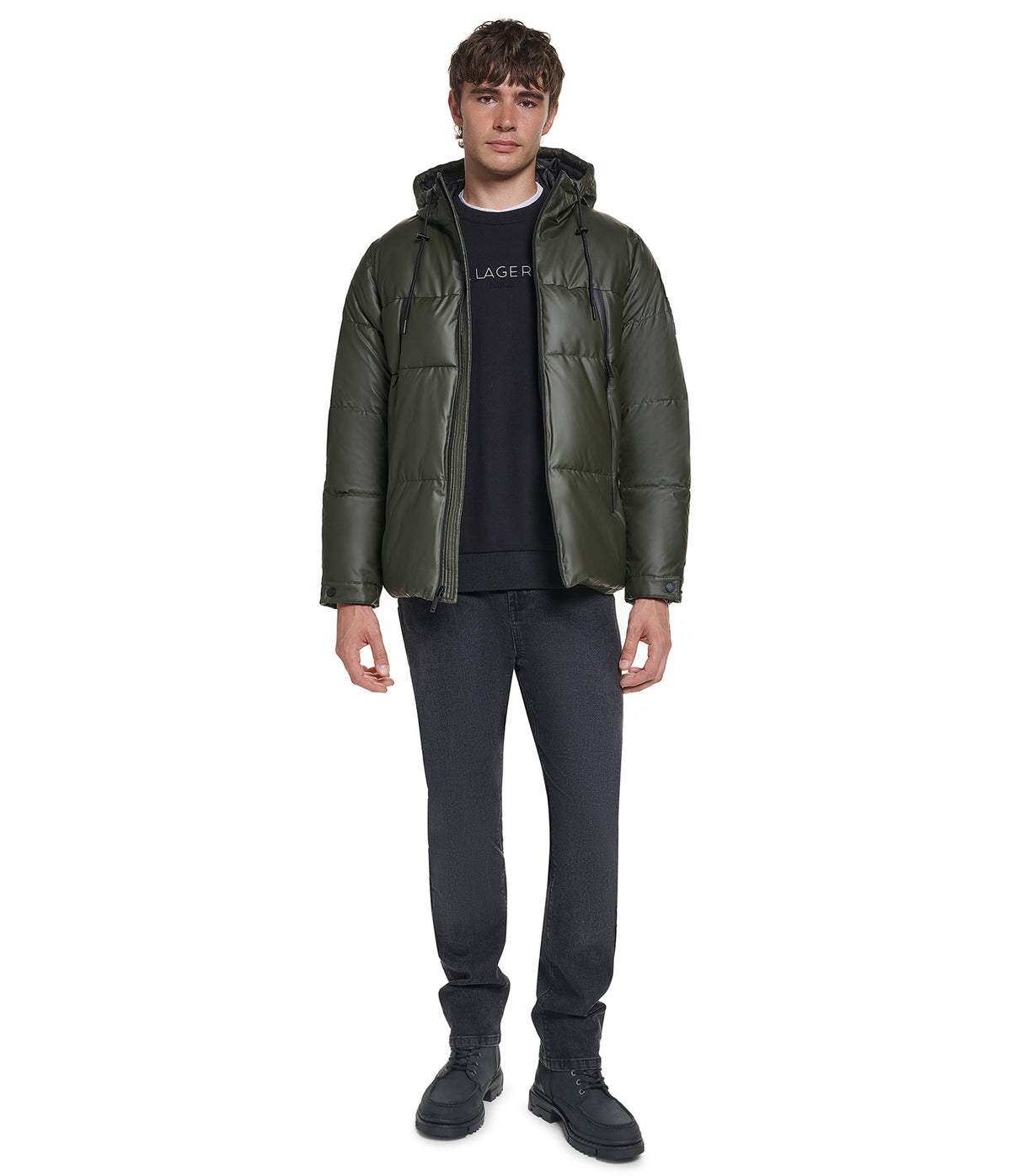 WATER RESISTANT PUFFER JACKET View 1 | MEN'S FALL COLLECTION