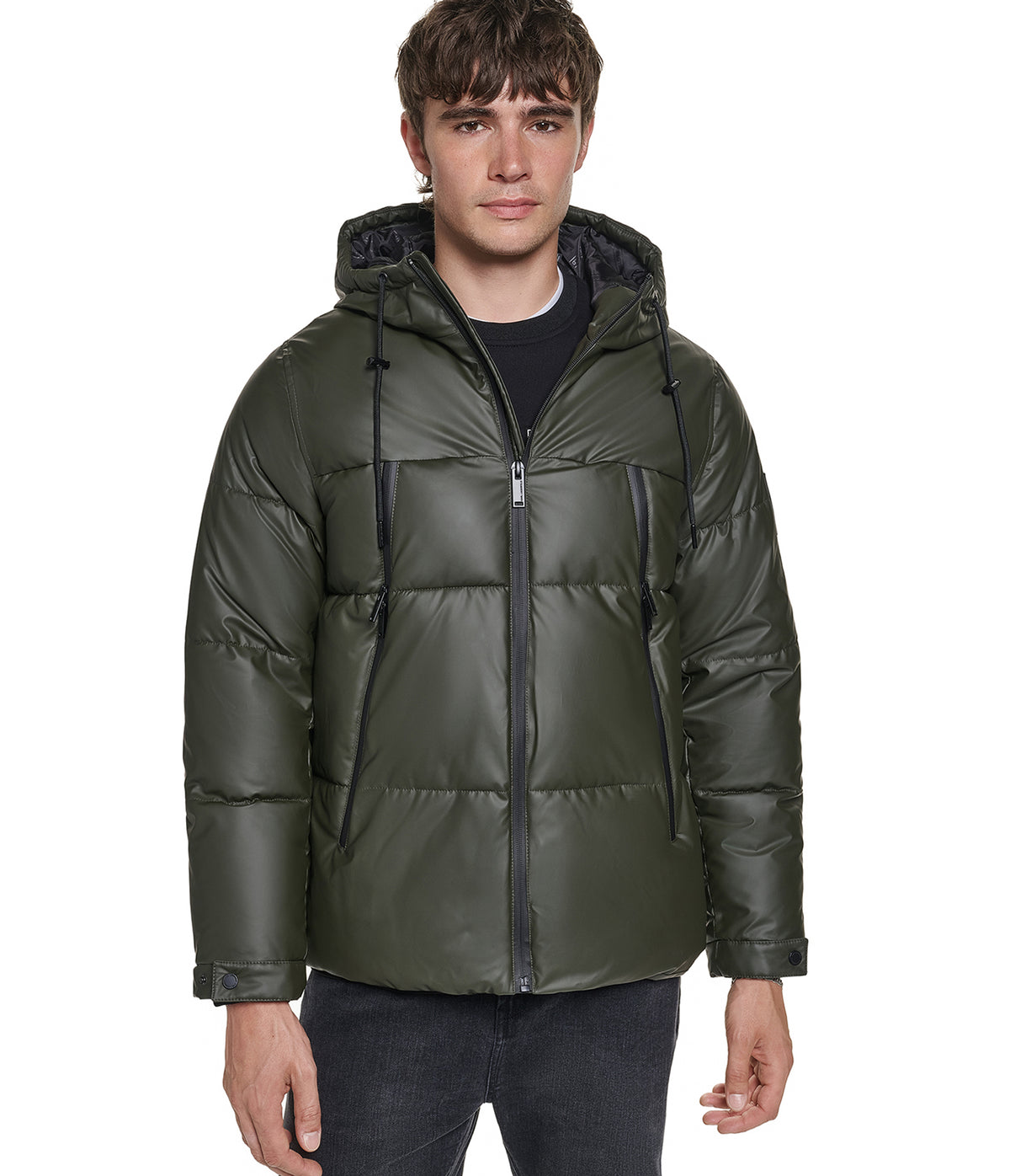 WATER RESISTANT PUFFER JACKET View 2 | MEN'S FALL COLLECTION