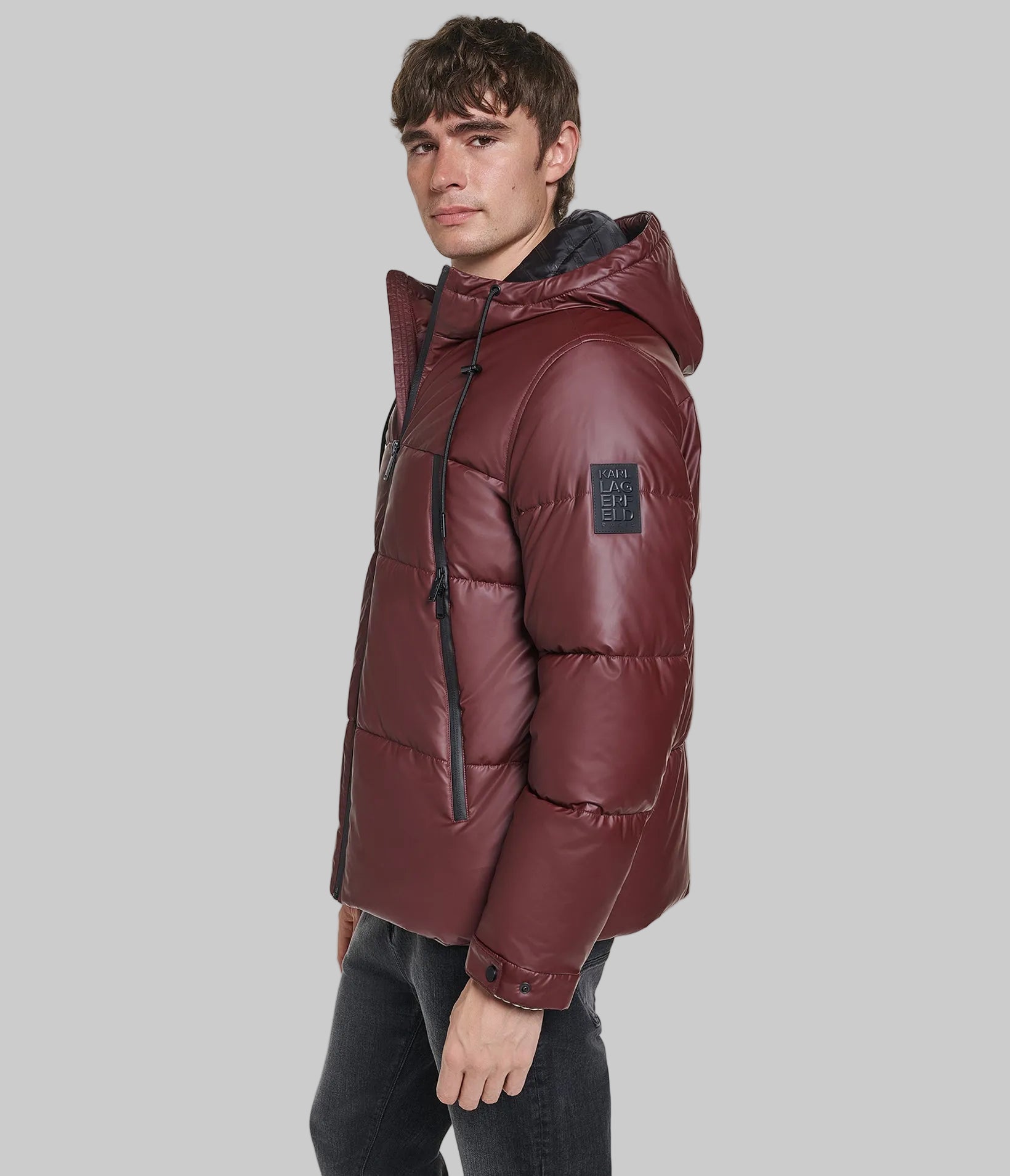 WATER RESISTANT PUFFER JACKET VIEW 3 | Men's Clothing