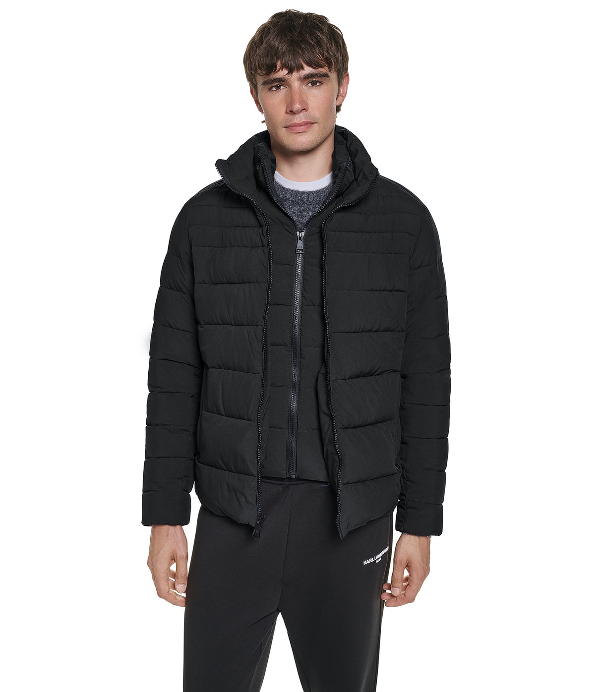 LIGHTWEIGHT PUFFER JACKET VIEW 1