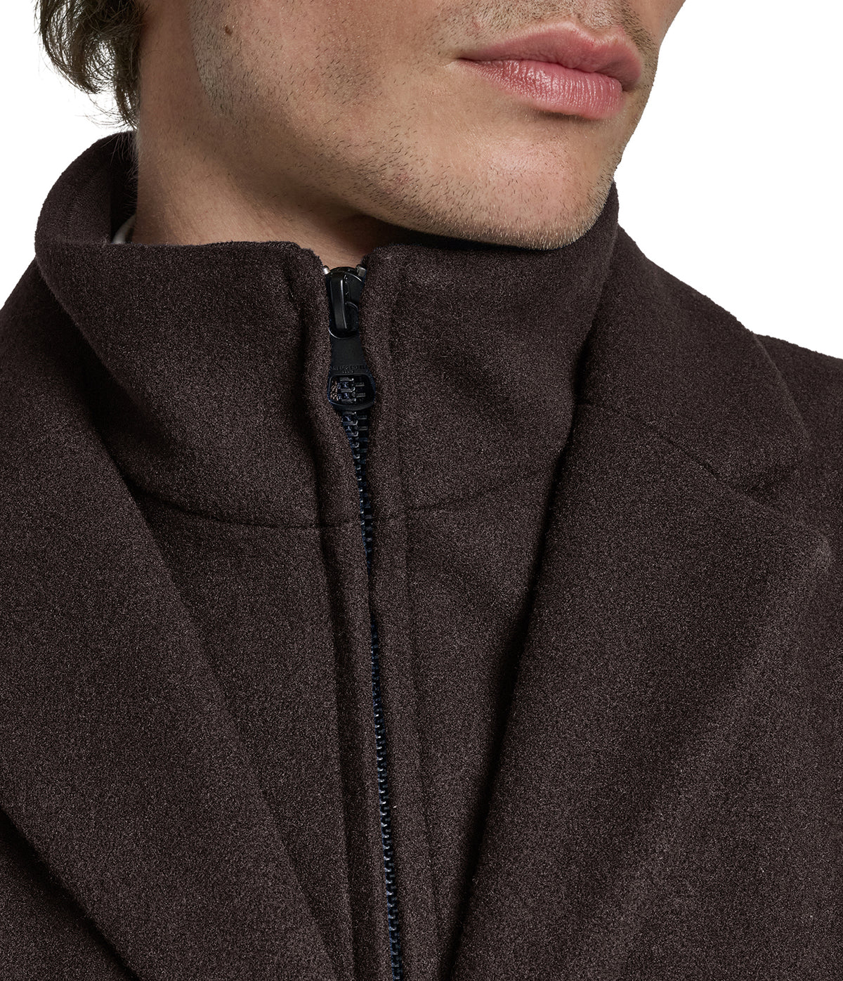 OVERCOAT WITH BIB VIEW 10 | Men's Coats & Jackets