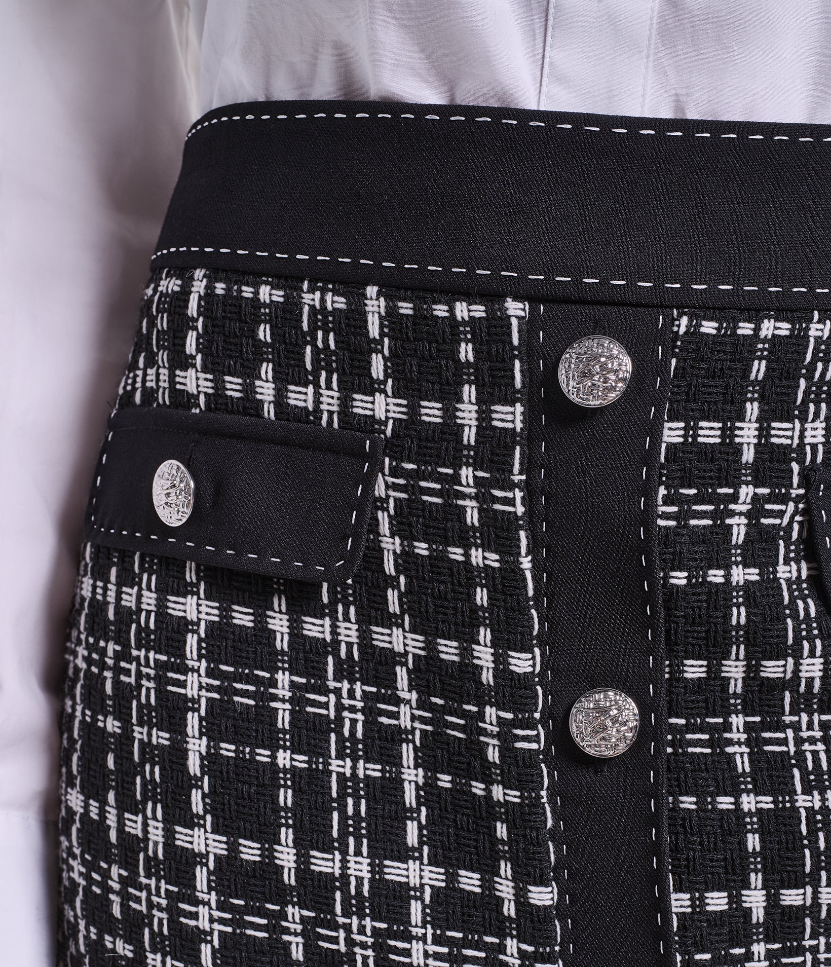 CO-ORD TWEED SKIRT MINI VIEW 7 | Women's Clothing