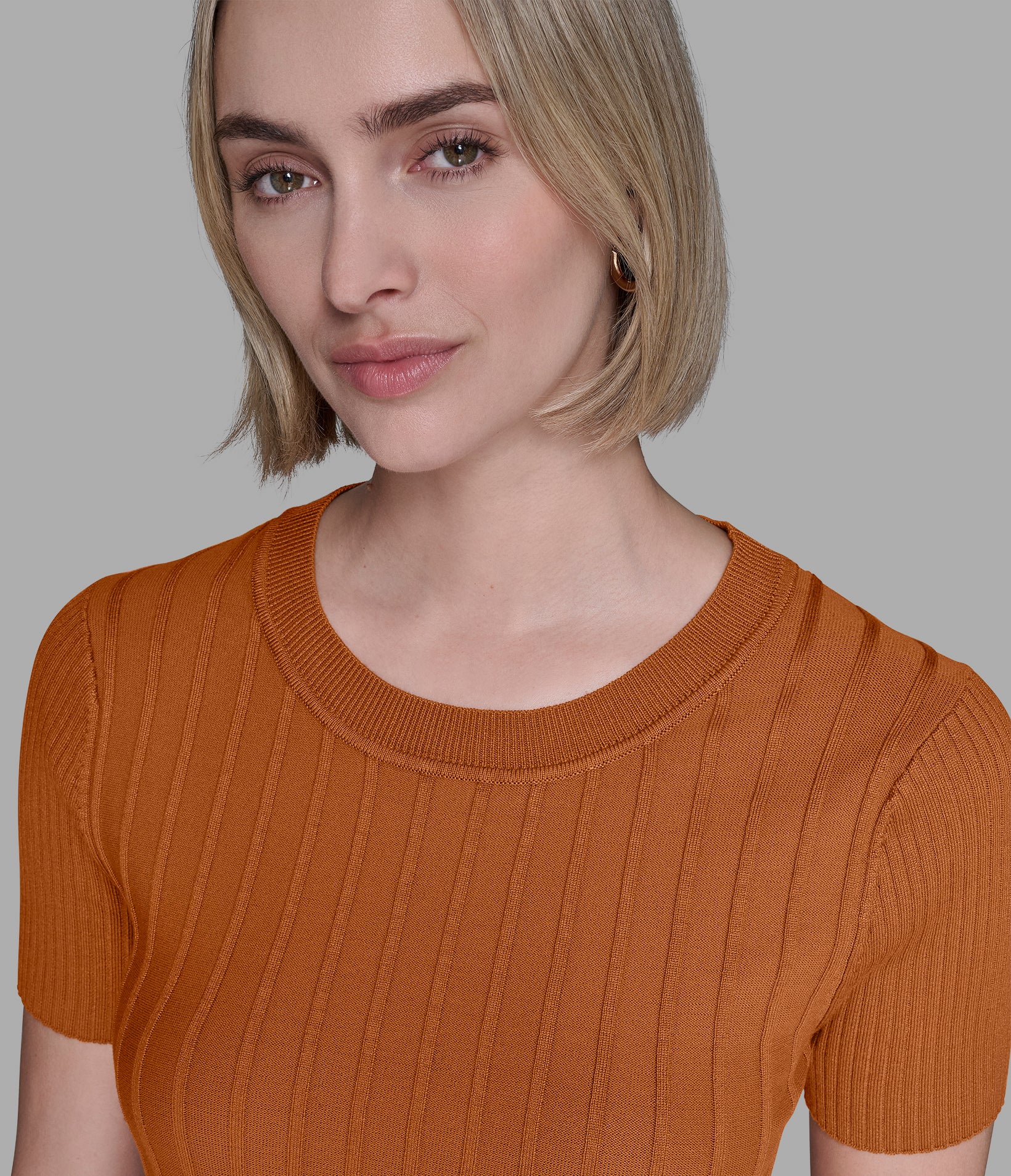 SHORT-SLEEVE SWEATER VIEW 5 | Women's Sale