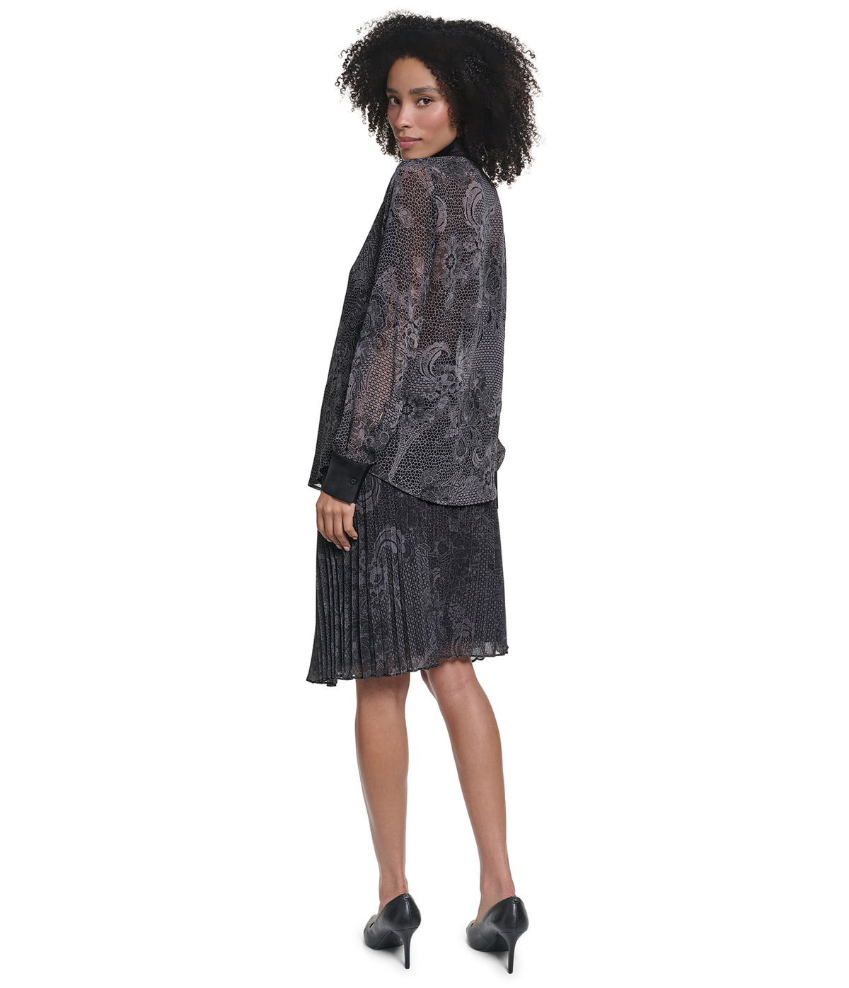 LONG SLEEVE WOVEN TOP VIEW 6