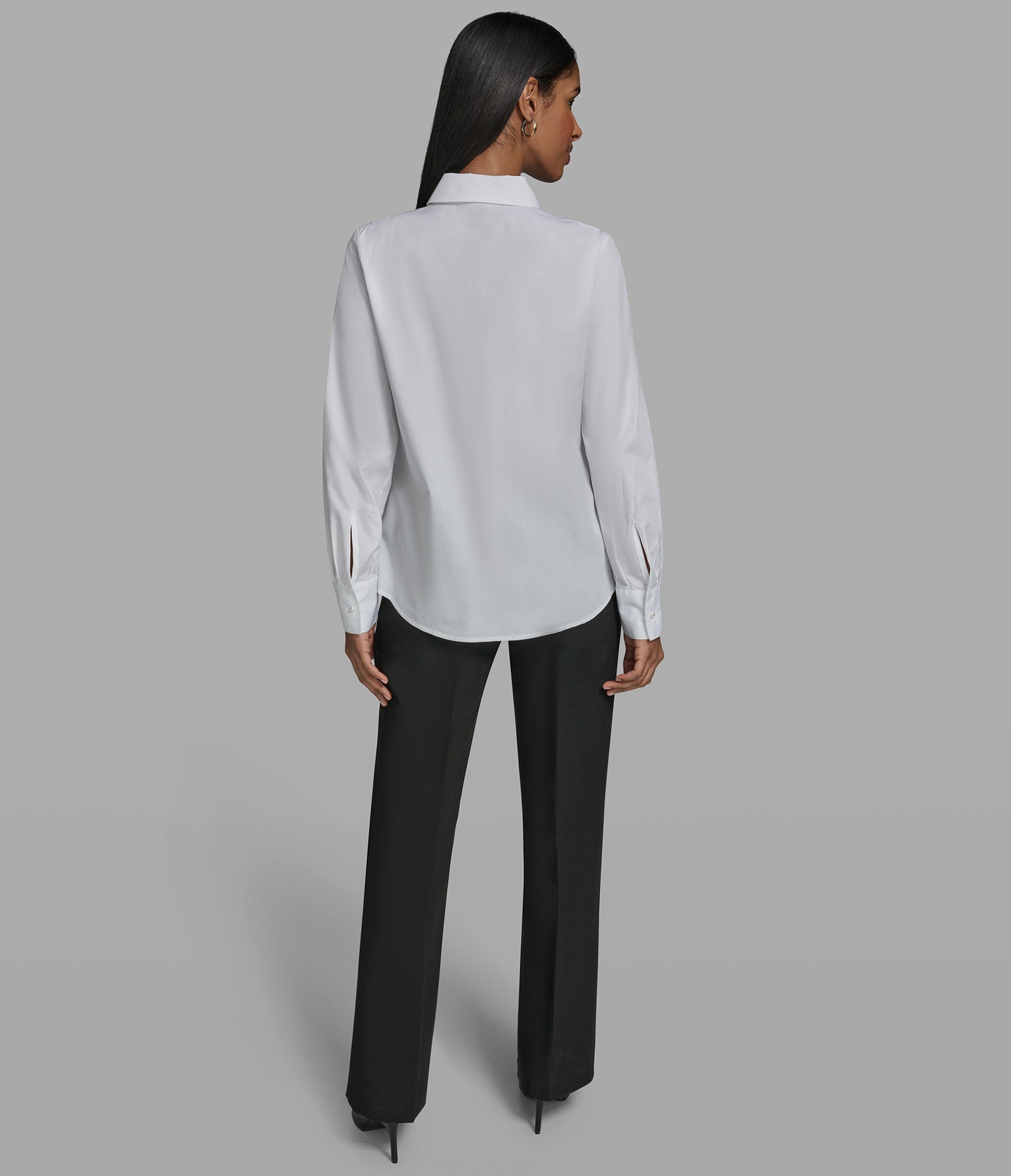 EMBELLISHED POPLIN SHIRT VIEW 7 | Women's Tops & Sweaters