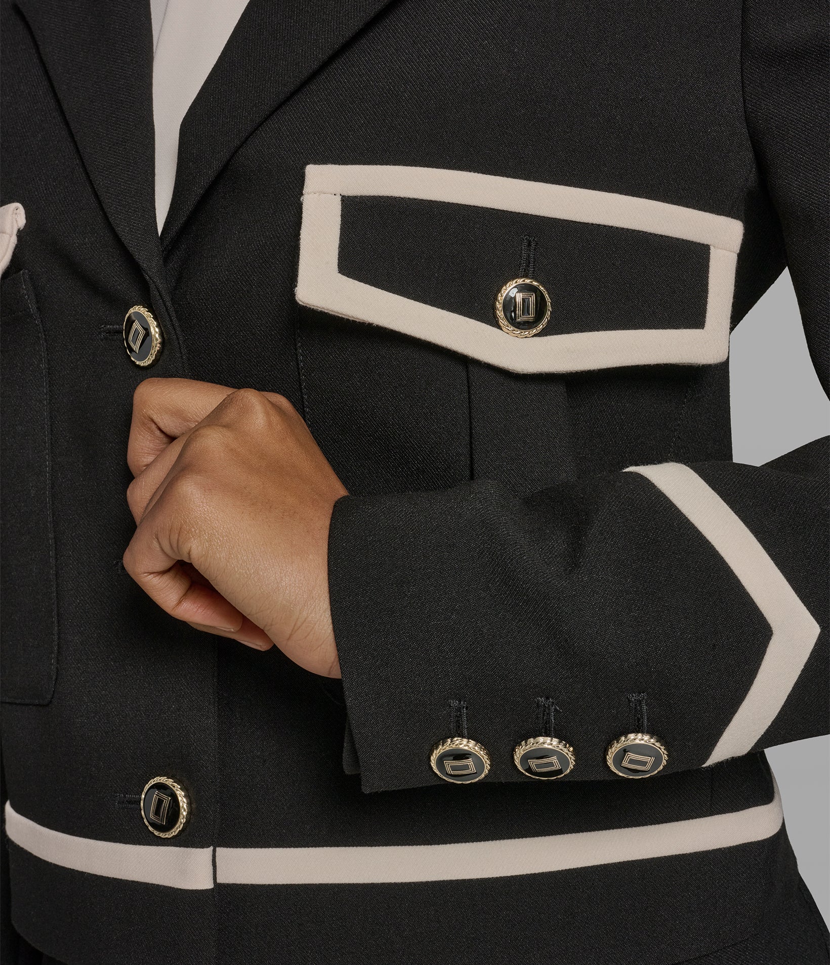 TIPPED CROPPED JACKET VIEW 6 | New Women's Clothing