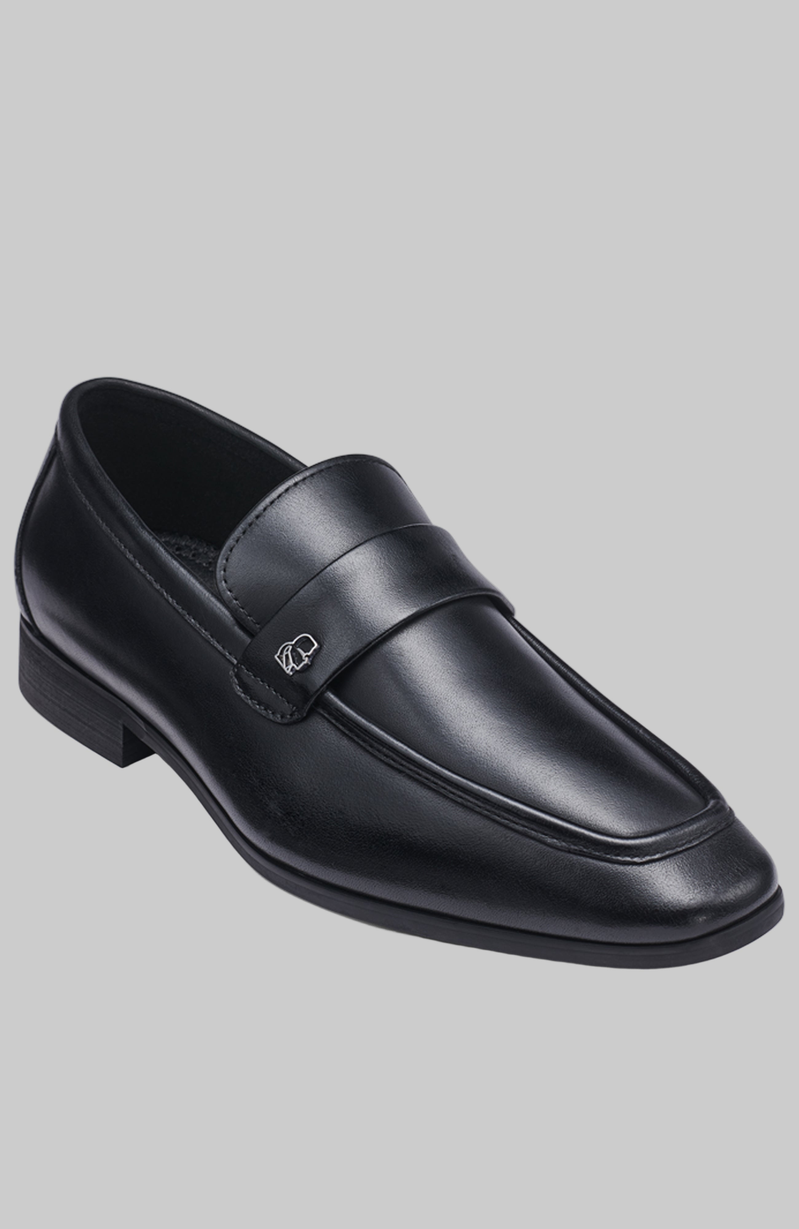 LEATHER BANDED LOAFER WITH KARL HEAD View 2 | Men's Shoes
