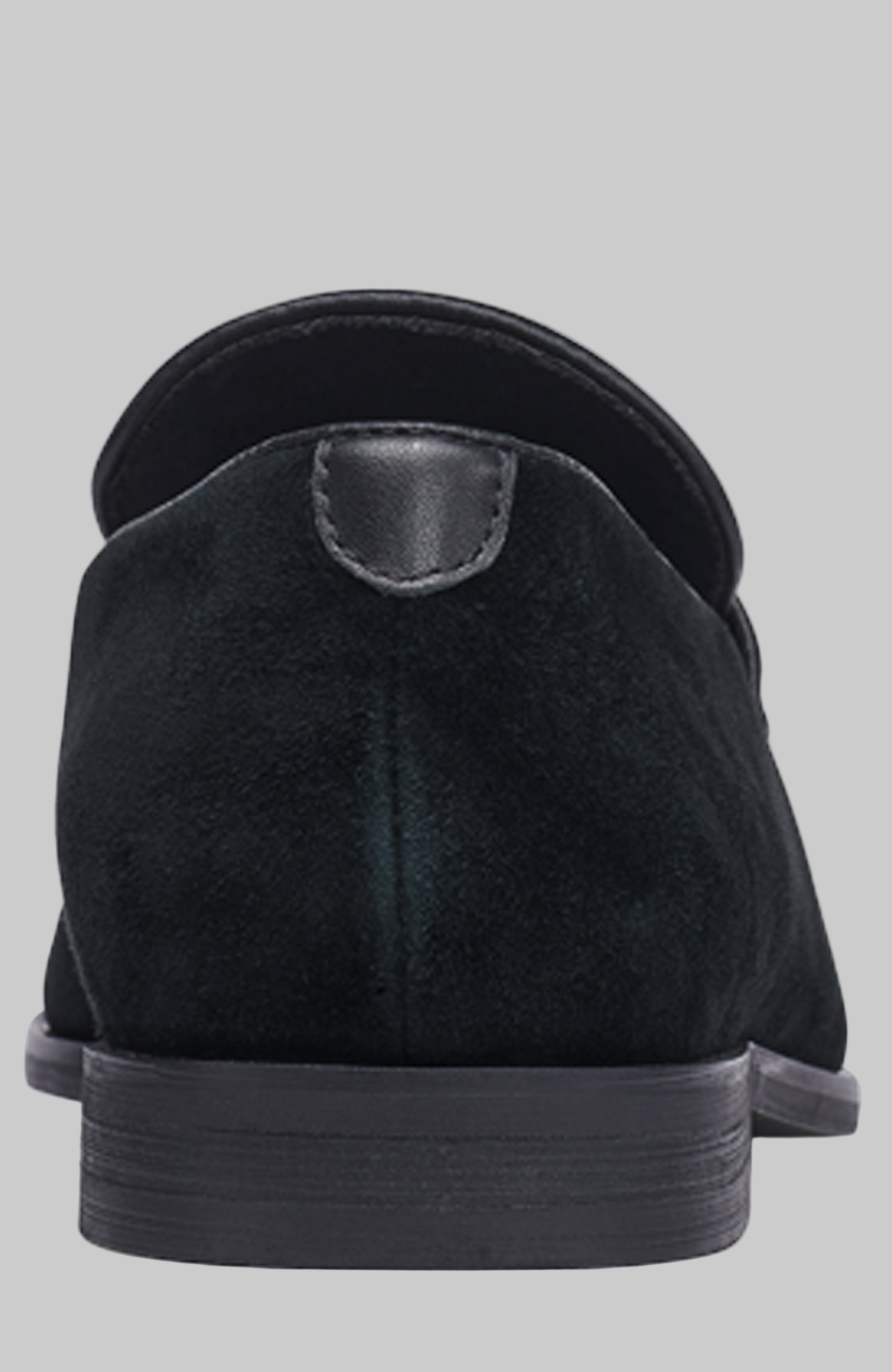 SUEDE EVENING LOAFER WITH LEATHER BAND VIEW 3 | Men's Shoes