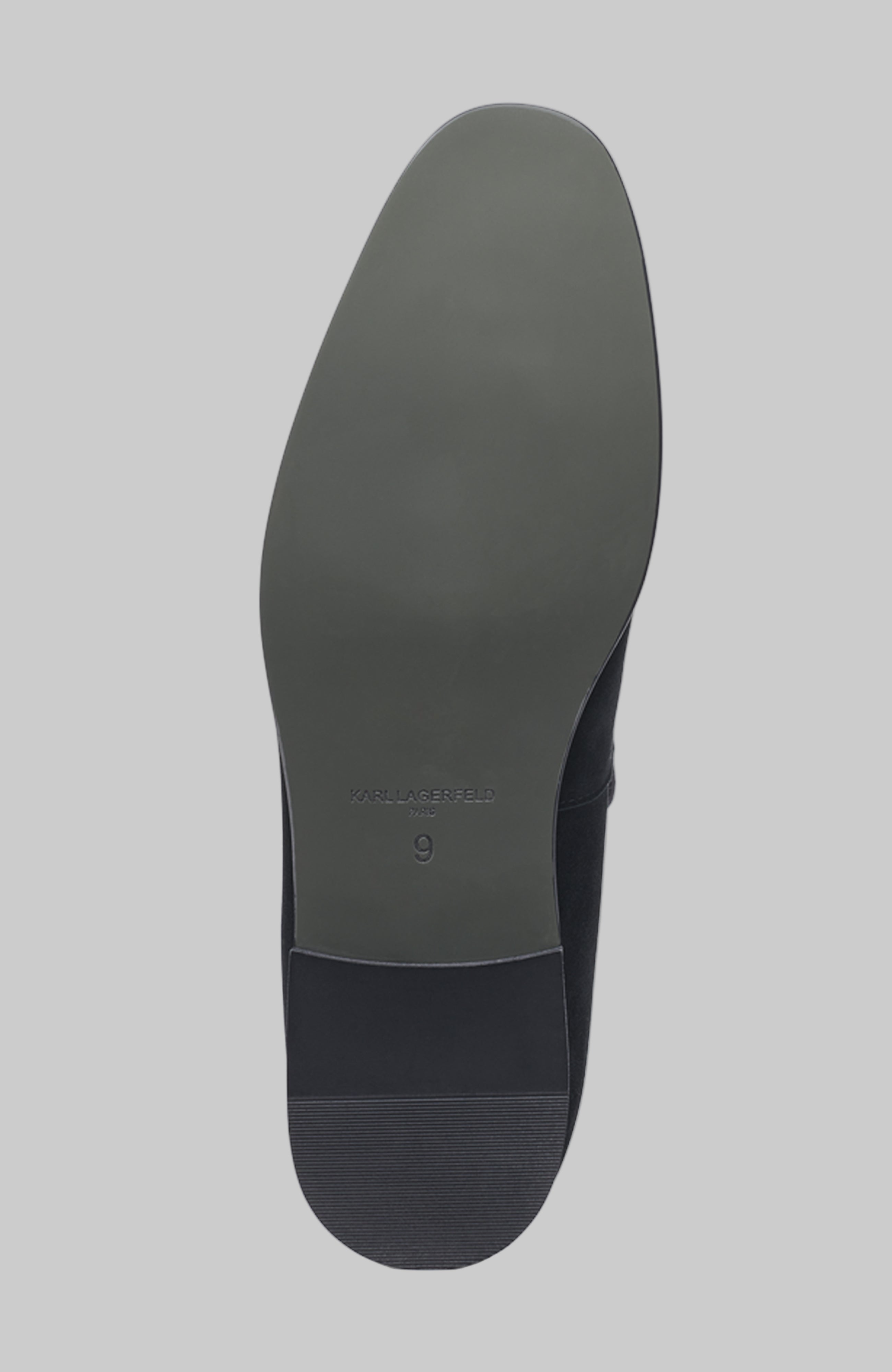 SUEDE EVENING LOAFER WITH LEATHER BAND VIEW 5 | Men's Shoes